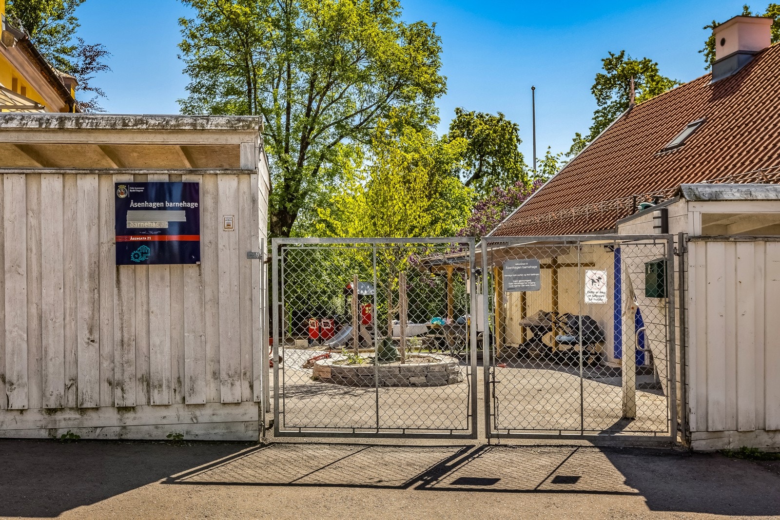 Nærområde - Åsenhagen barnehage. Galleribilde