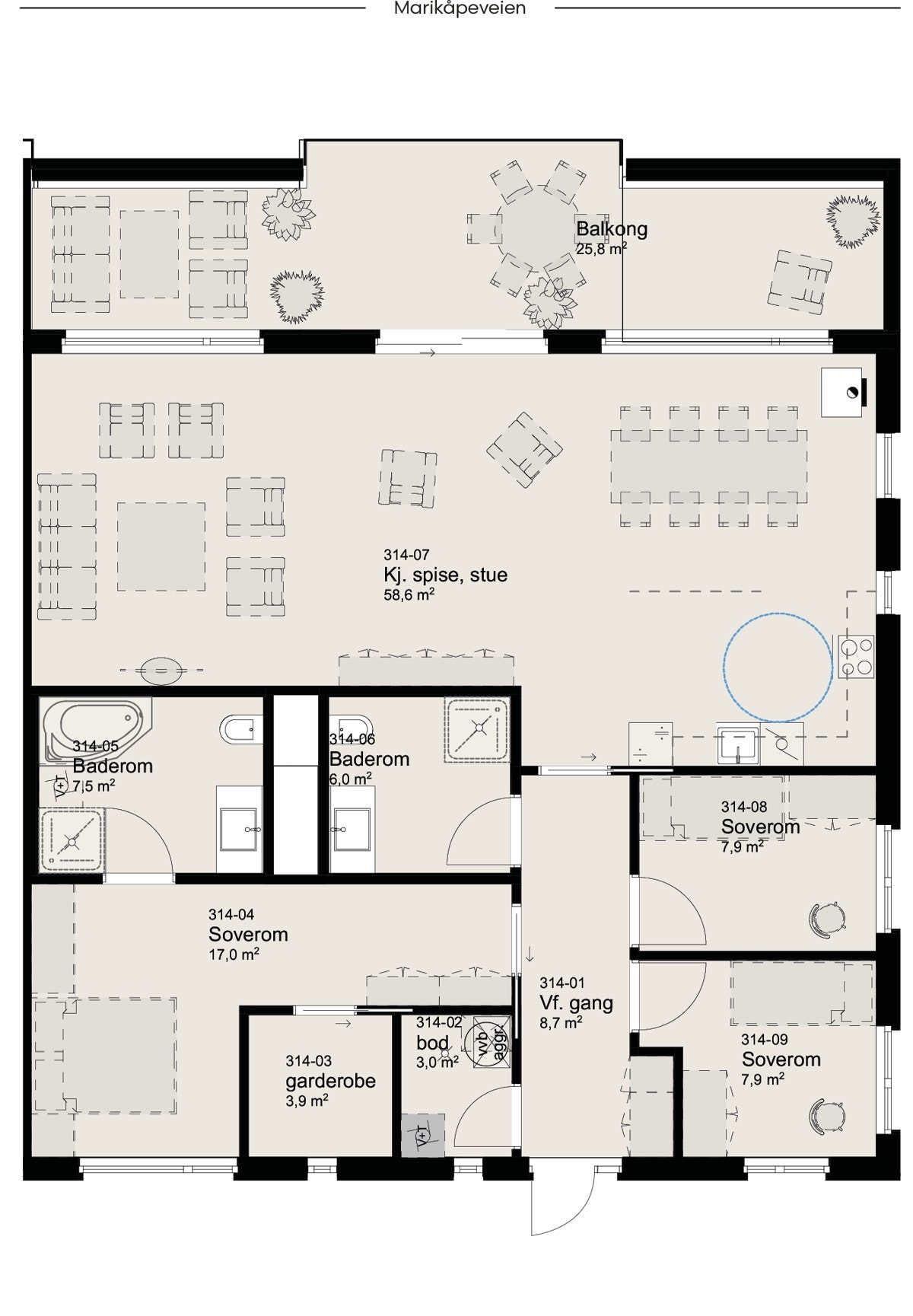 Plantegning. Galleribilde