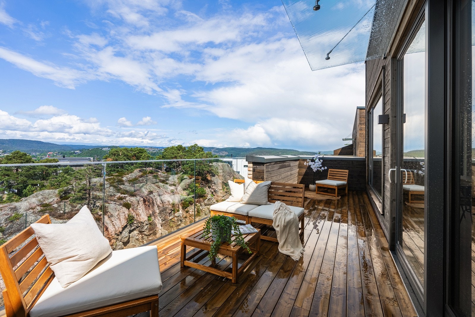 Utsikt nordover. Galleribilde