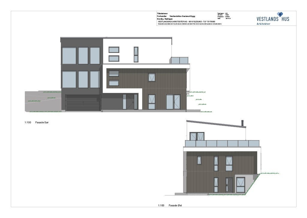 Selger har vært i dialog med arkitekt for å utarbeide et forslag til hvordan det kan se ut. Det er ikke blitt sendt søknad eller gitt noen godkjenninger fra kommunen vedr. disse tegningene. Galleribilde