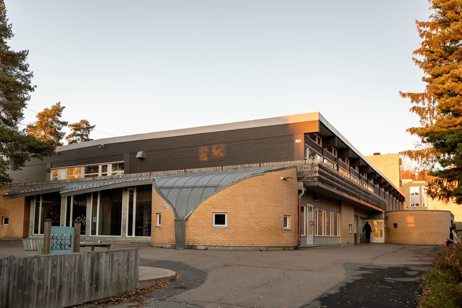 Her bor man i et barnevennlig nabolag med bilfritt adkomst til skole og barnehage. Galleribilde