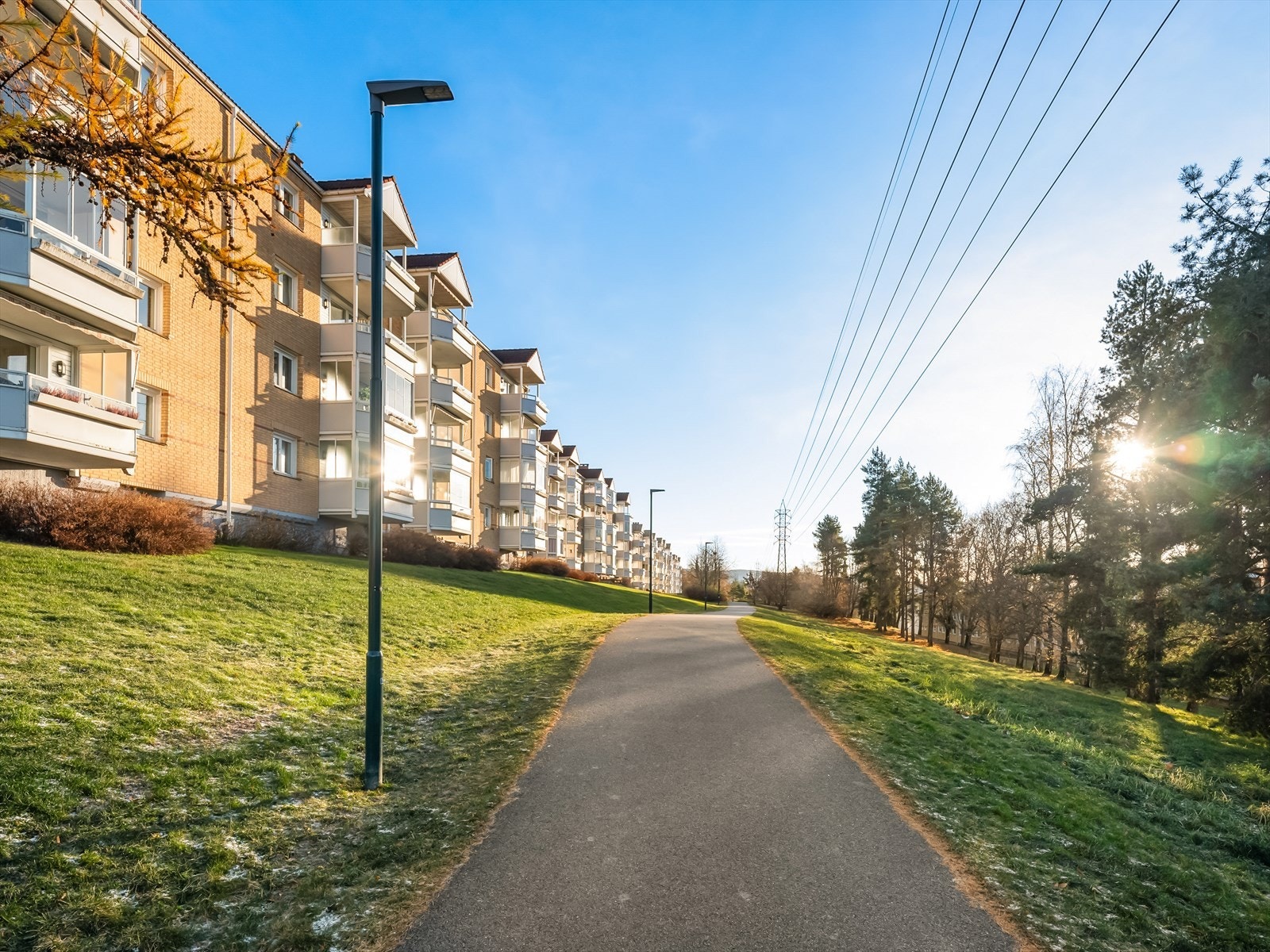Nærområdet byr på flotte turstier og rekreasjonsmuligheter. Galleribilde