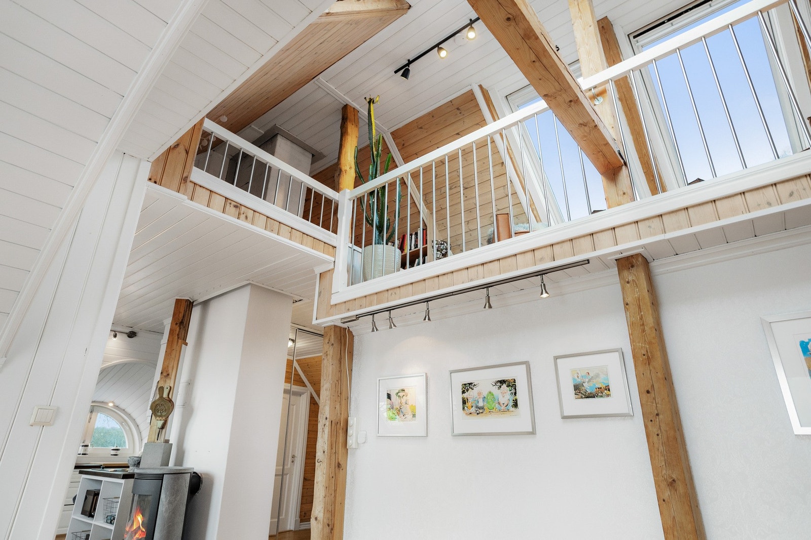 Fra stuen og opp mot hemsen. Galleribilde