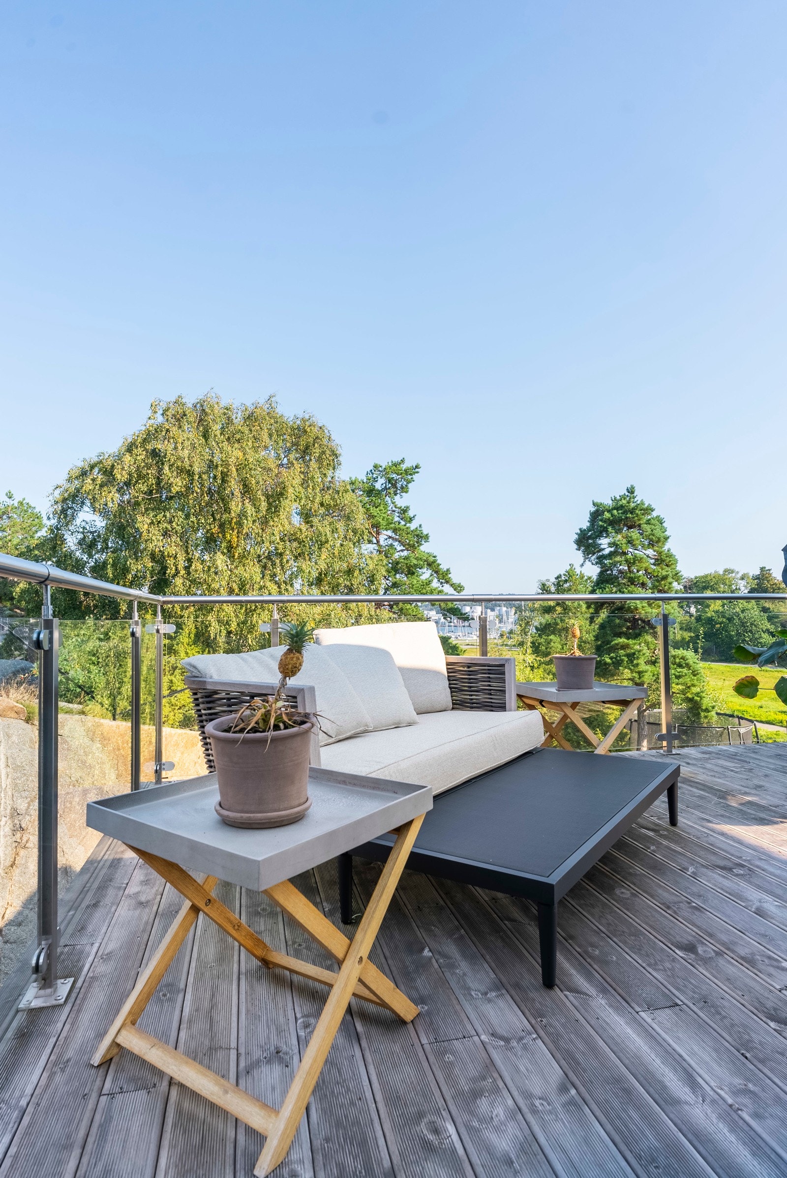 Glassrekkverk gir deg hele utsikten! Galleribilde