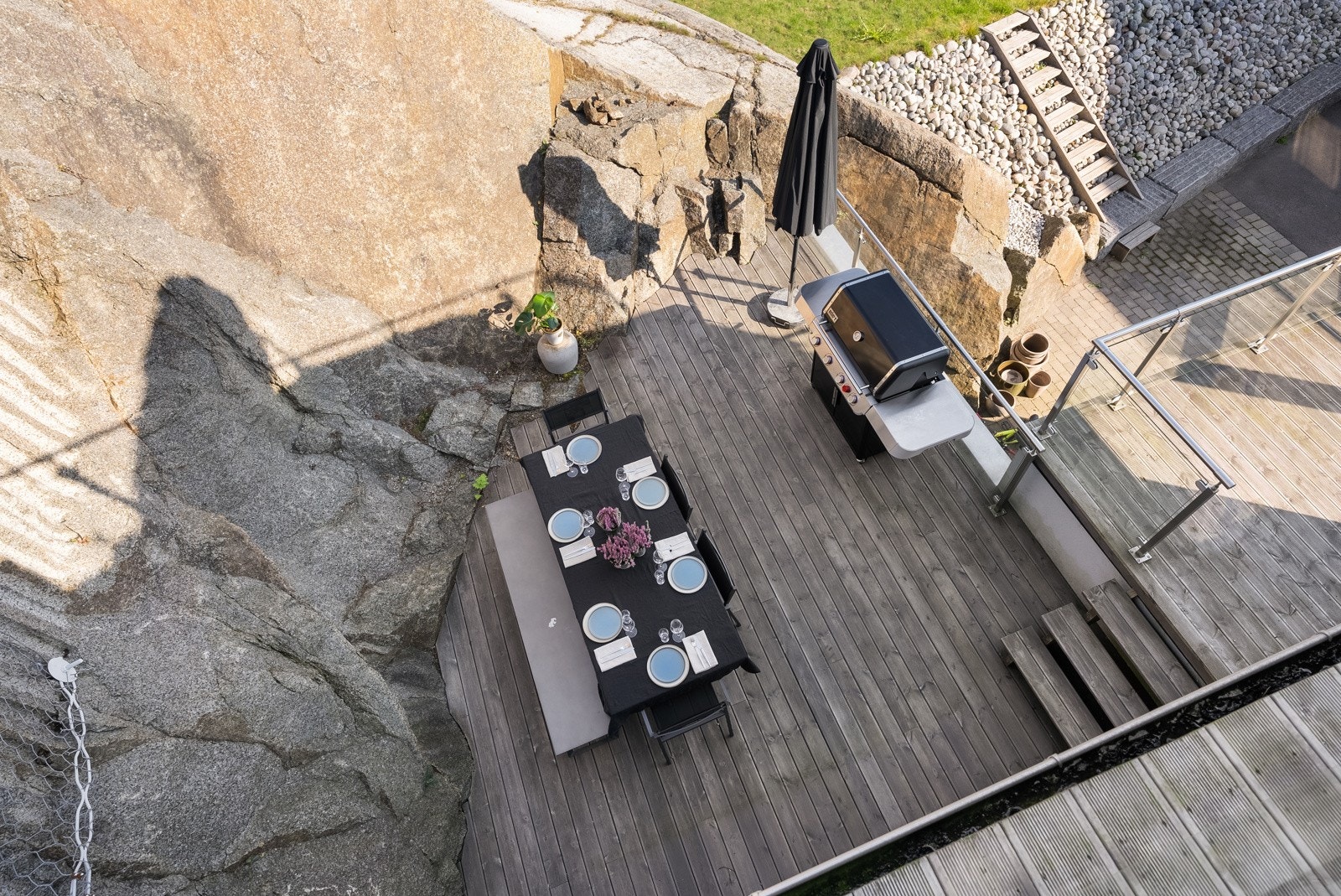 Terrasse mot nord Galleribilde
