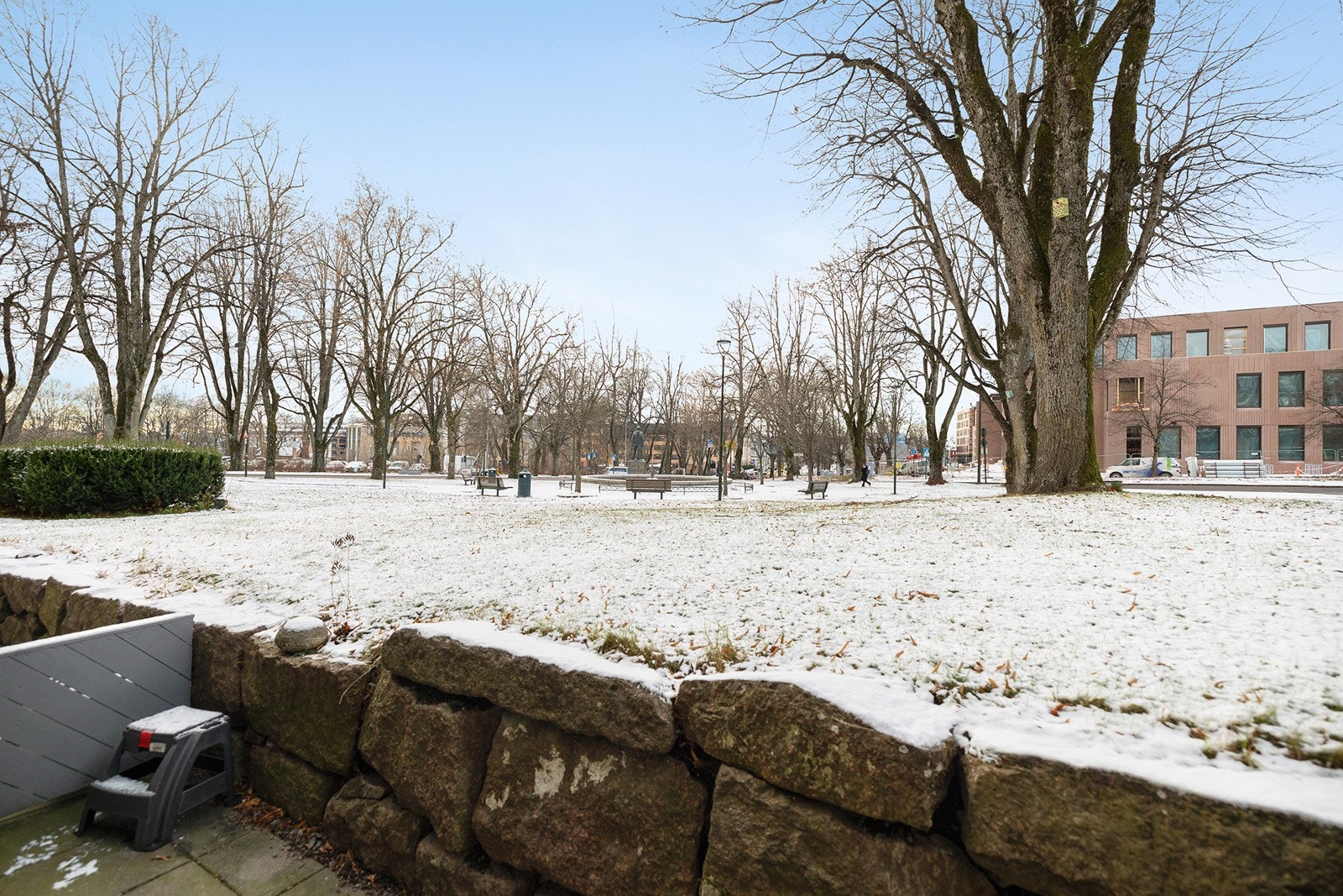 Utsikt fra uteplass Galleribilde