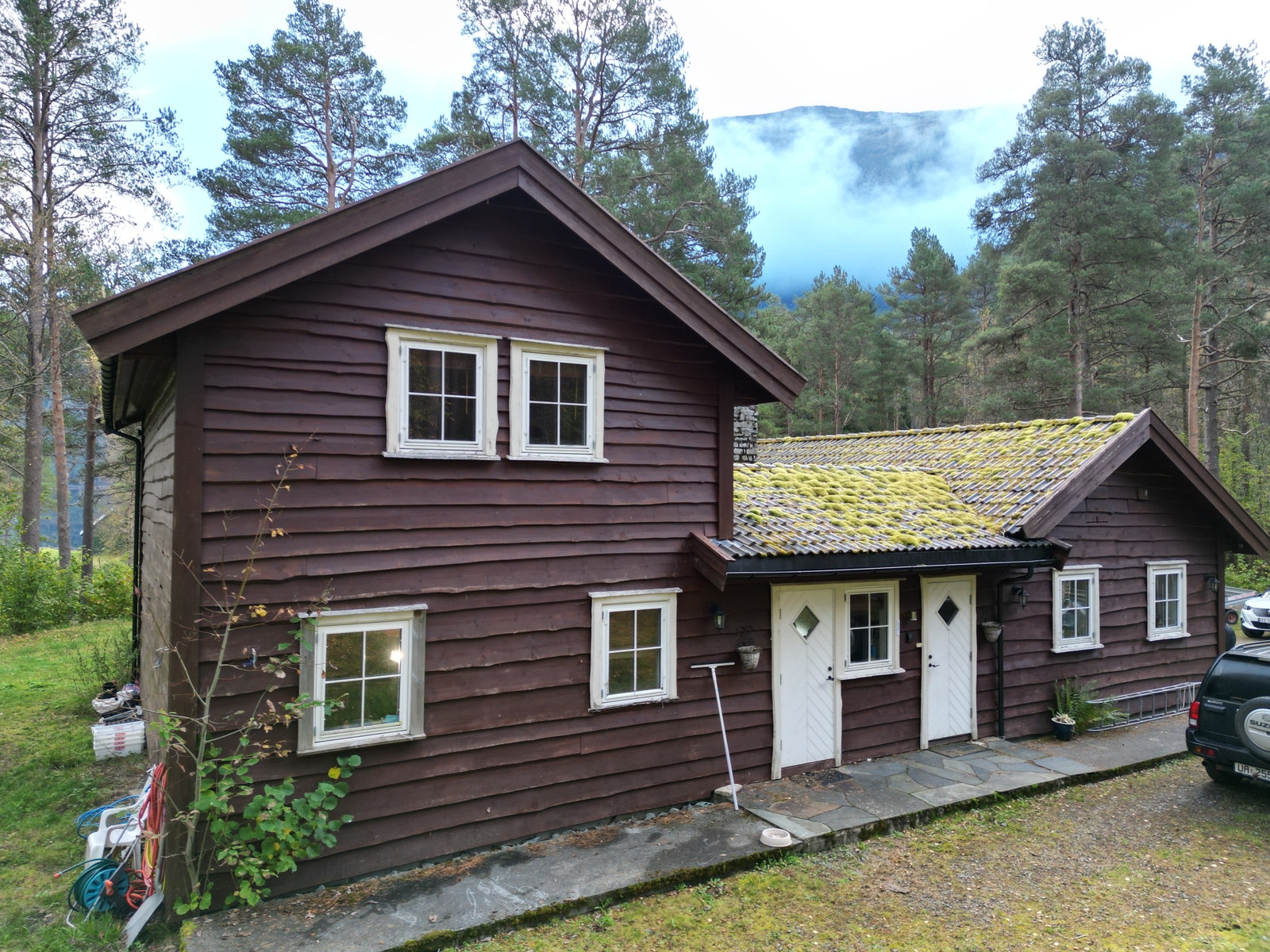 Fasade med inngangsparti Galleribilde