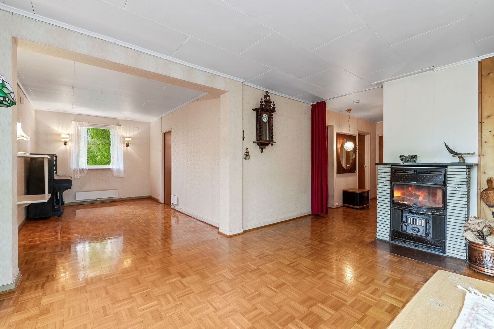 Ildsted varmer godt og er hyggelig. Galleribilde