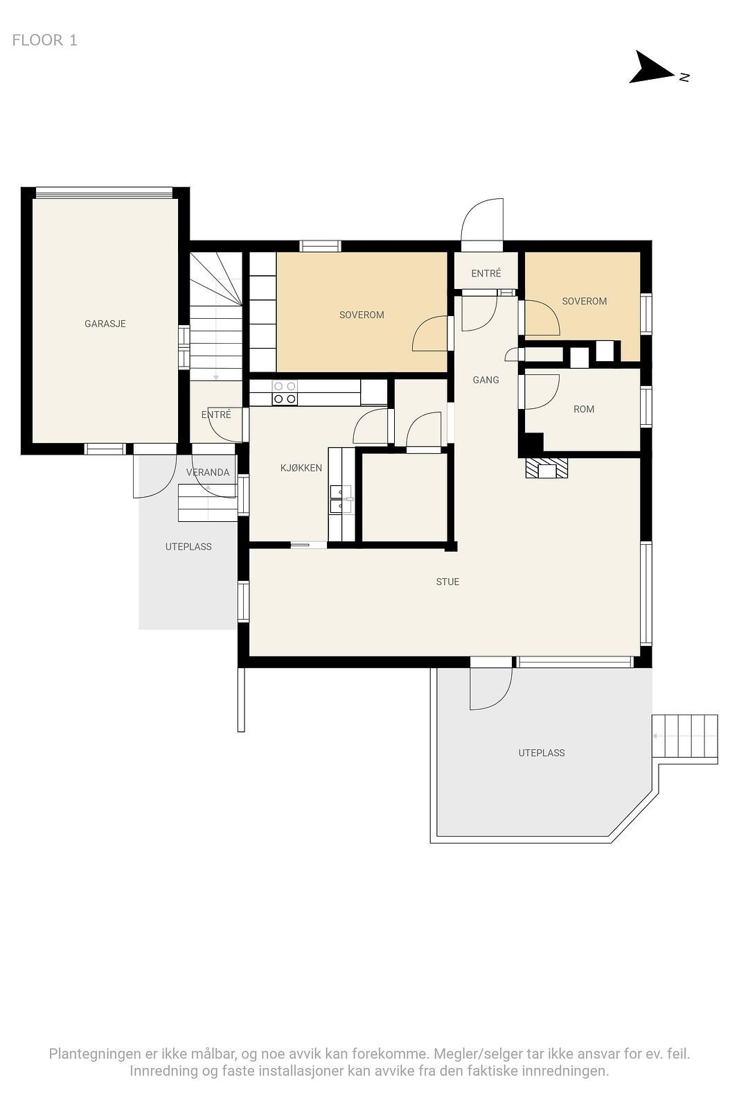 Plantegning. Galleribilde