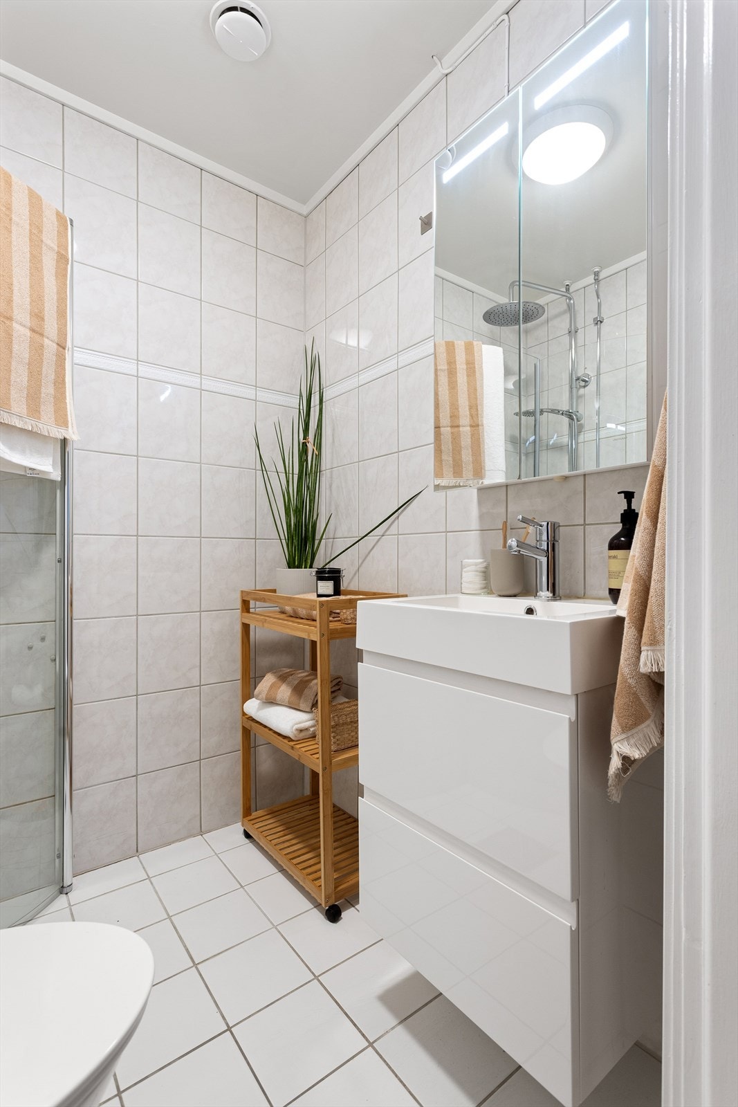 Varmtvann er inkludert i fellesutgiftene Galleribilde