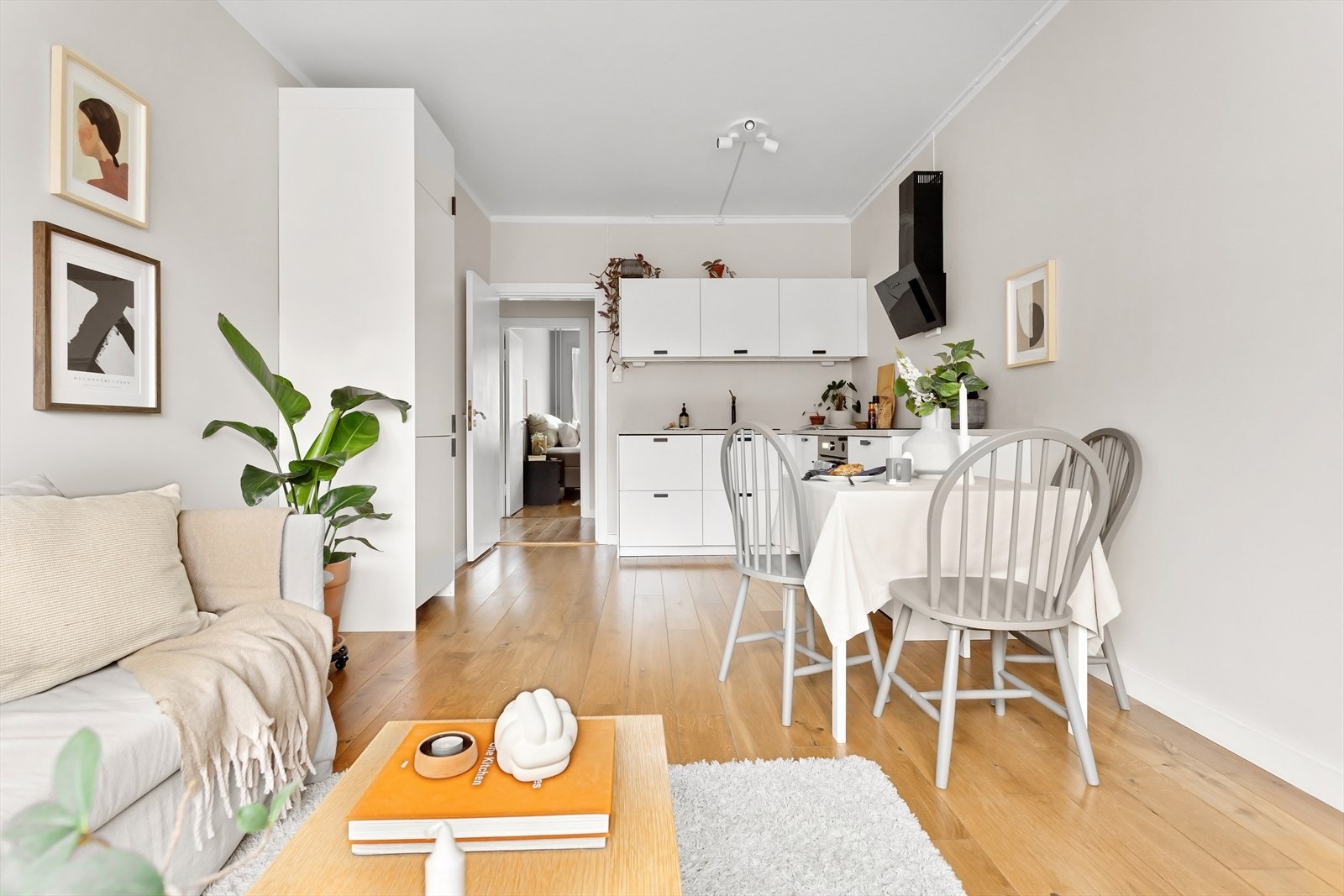 Leiligheten er nymalt i 2024 Galleribilde