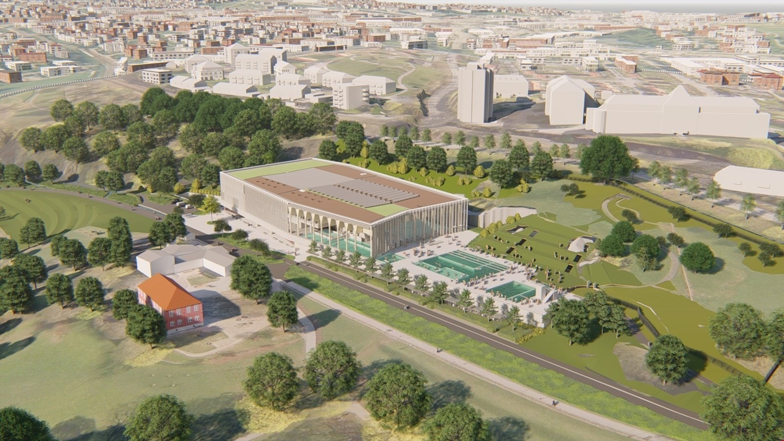 Nye Tøyenbadet ferdgstilles i desember Galleribilde