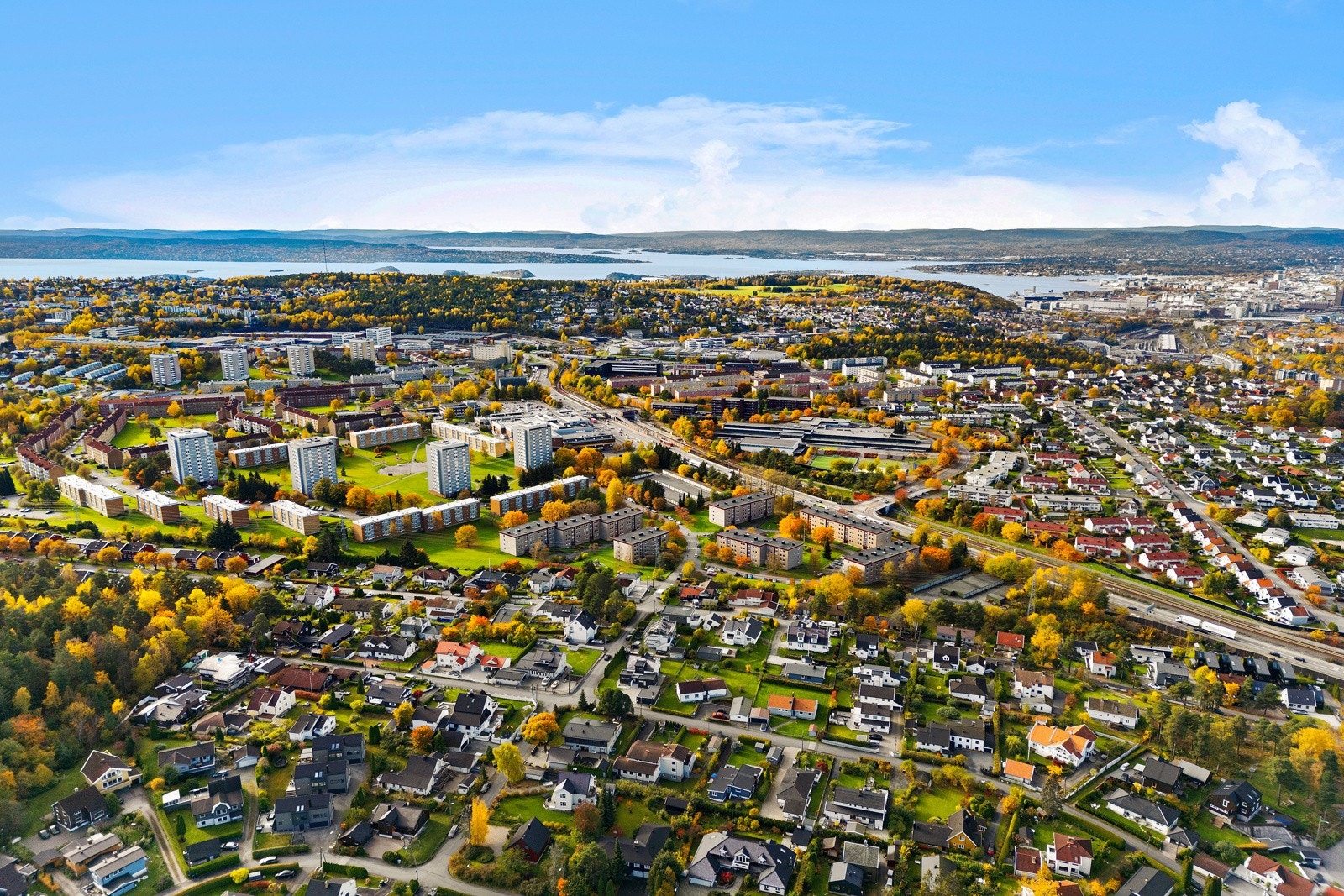 Dronefoto. Galleribilde