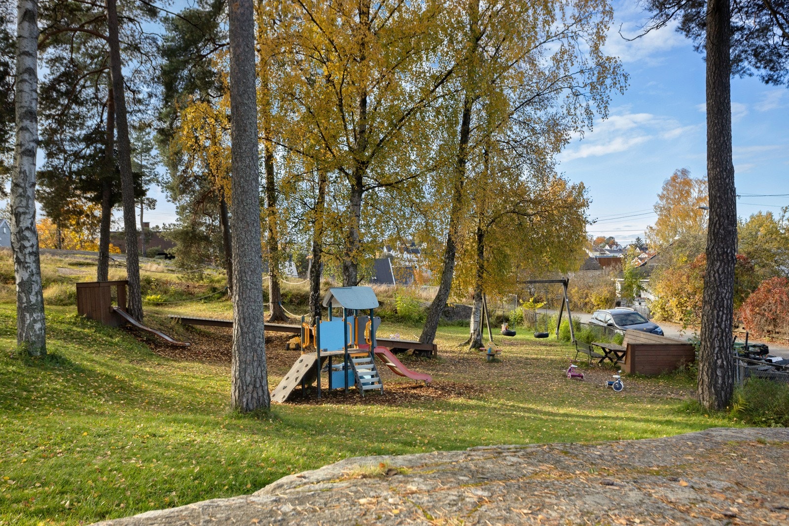 Rognerud Vel sitt firområde i Wetlesens vei. Galleribilde