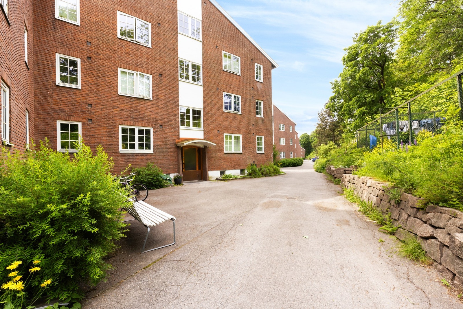 Hyggelig inngangsparti. Galleribilde