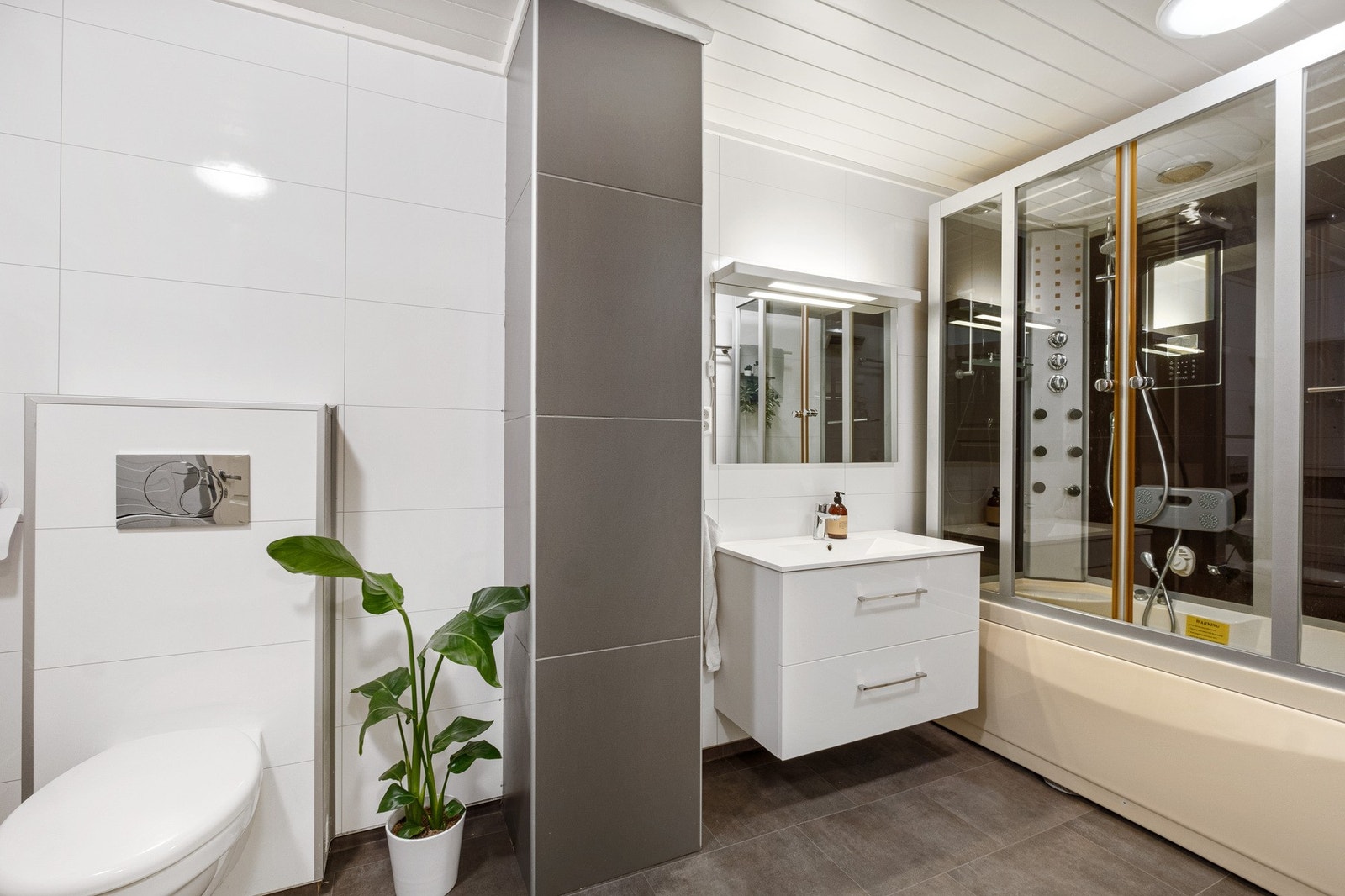 Badet har tidløse farger Galleribilde
