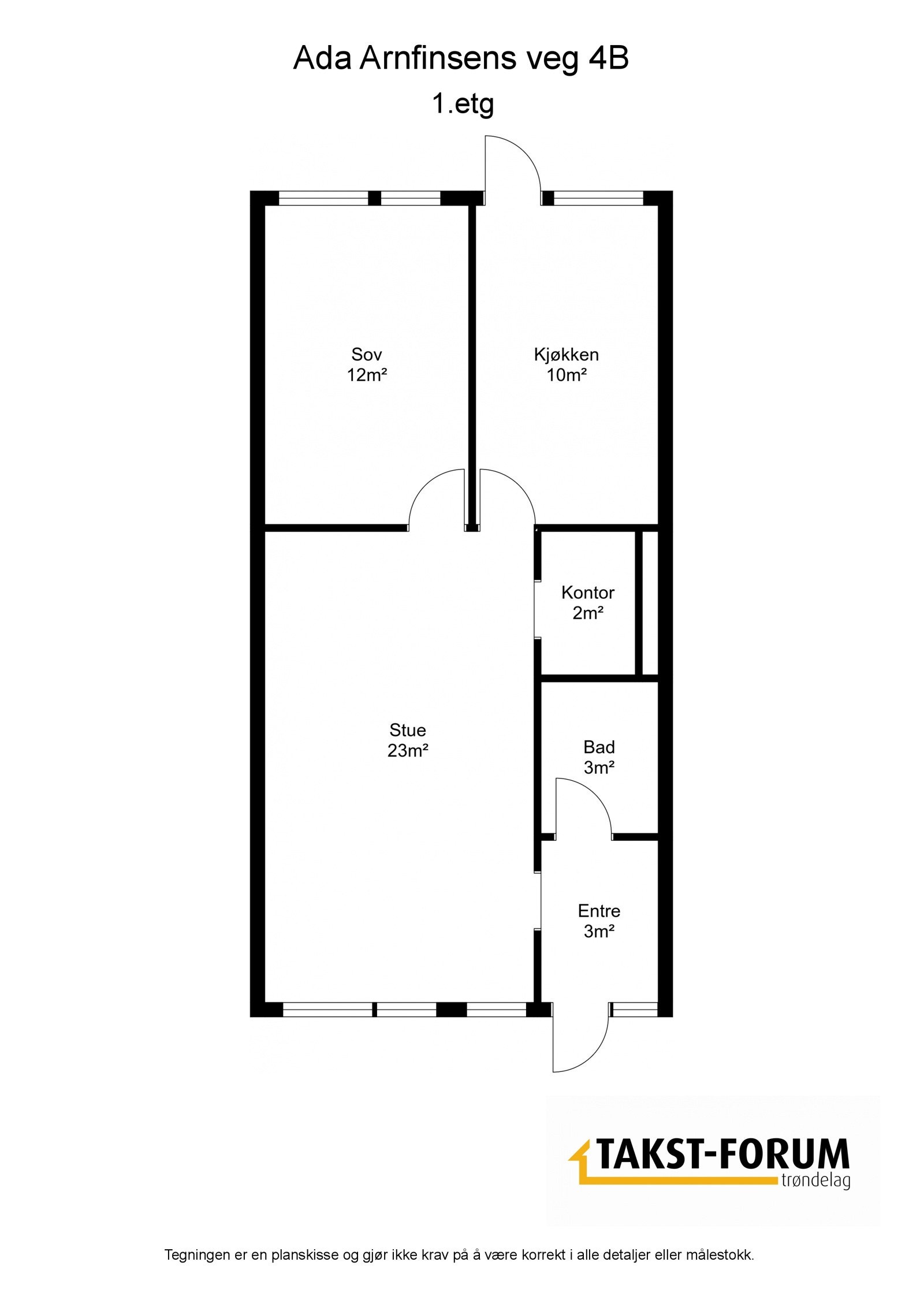 Plantegning. Galleribilde