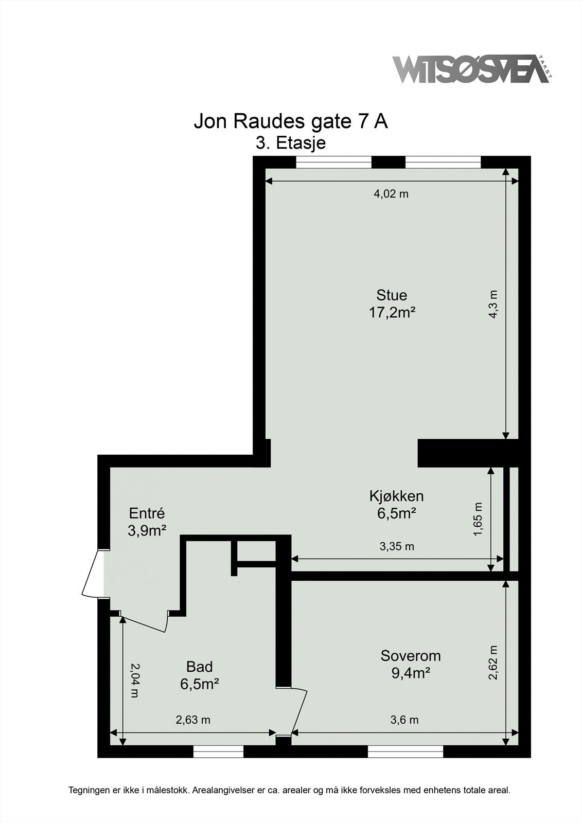 Planskisse. Galleribilde