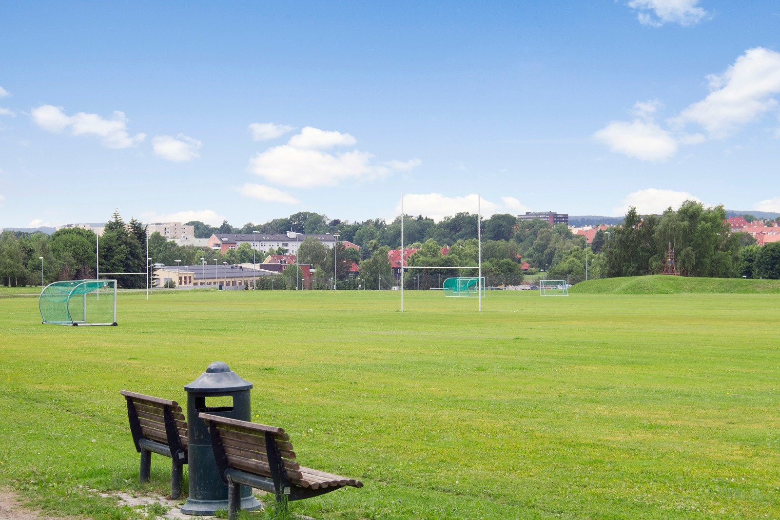 Voldsløkka er kun er kort gåtur unna Galleribilde