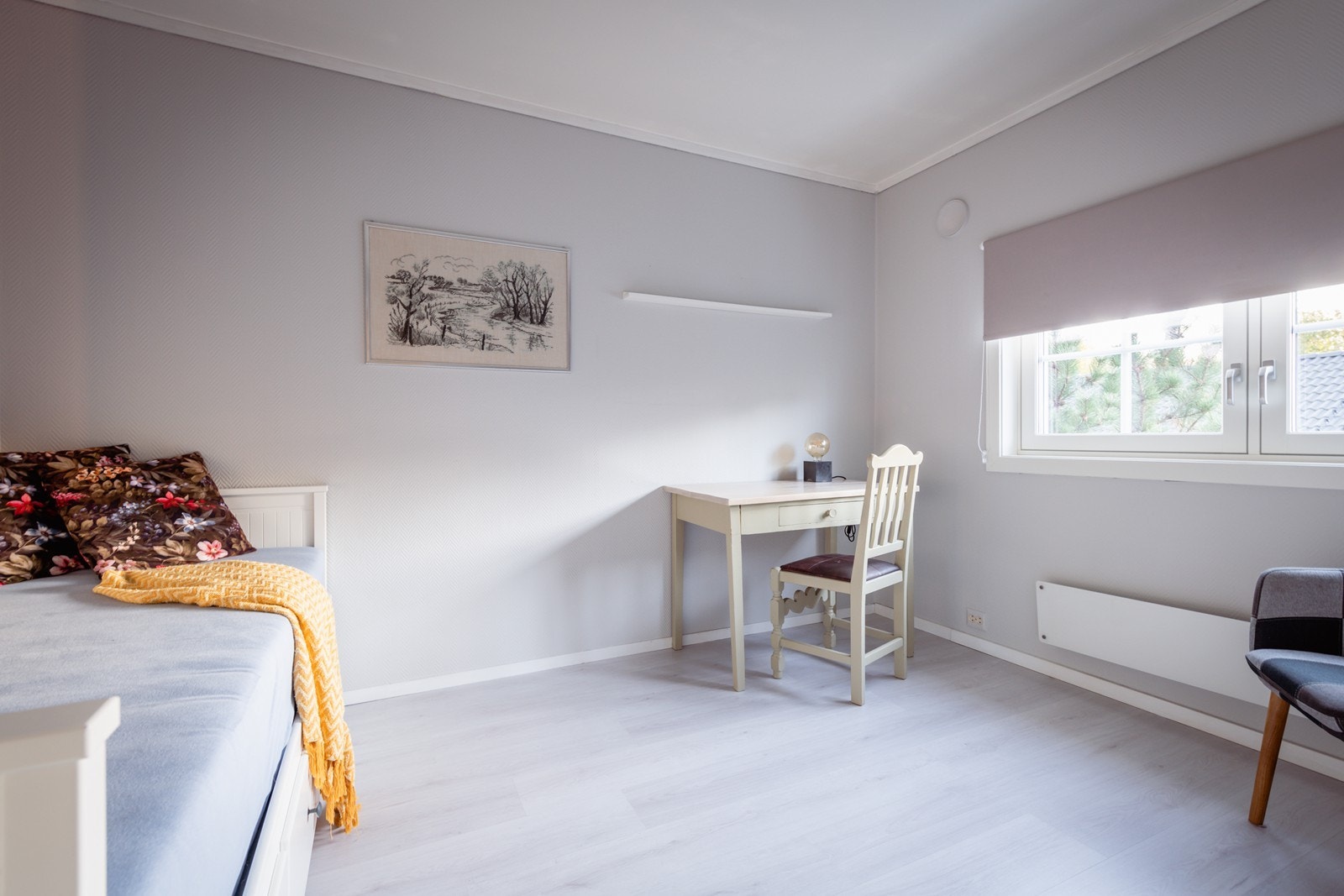Soverom i 2 etasje. Romslig med plass til både dobbeltseng og garderobeskap om man ønsker det. Galleribilde