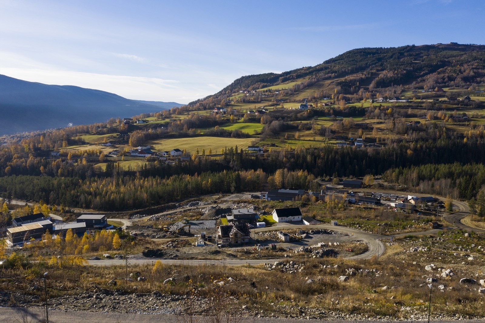 Bilde tatt fra tomt 48 Galleribilde