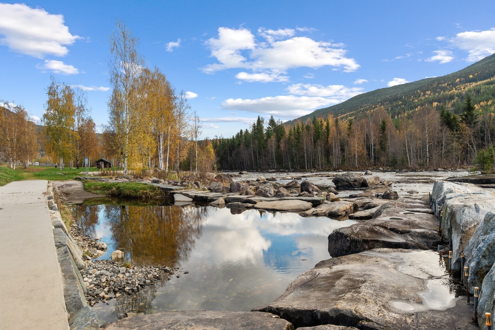 Mobrua - badeområde. Galleribilde
