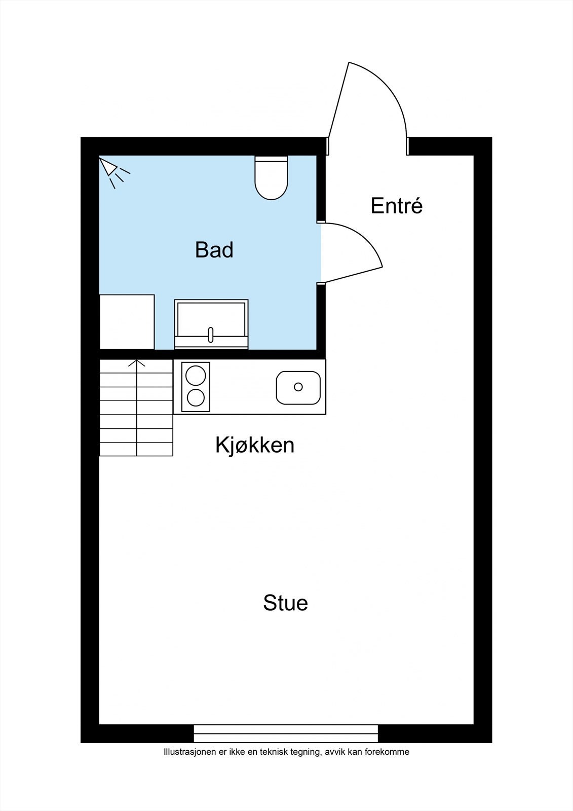 Planskisse Galleribilde