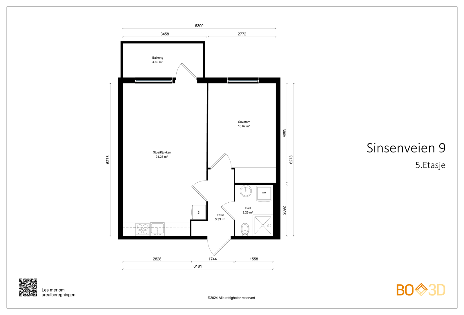 Plantegning. Galleribilde