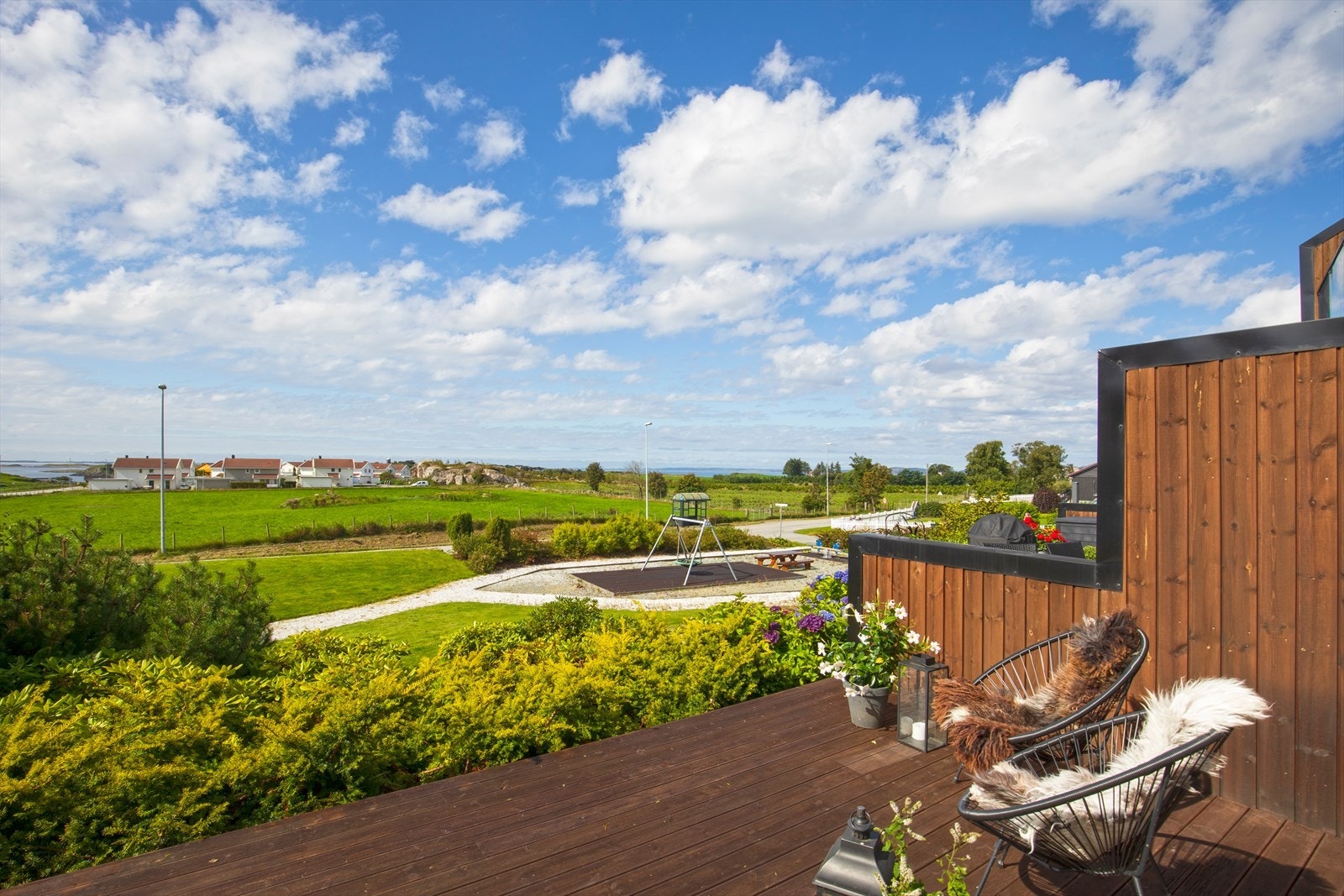 Terrasse - vestvendt Galleribilde