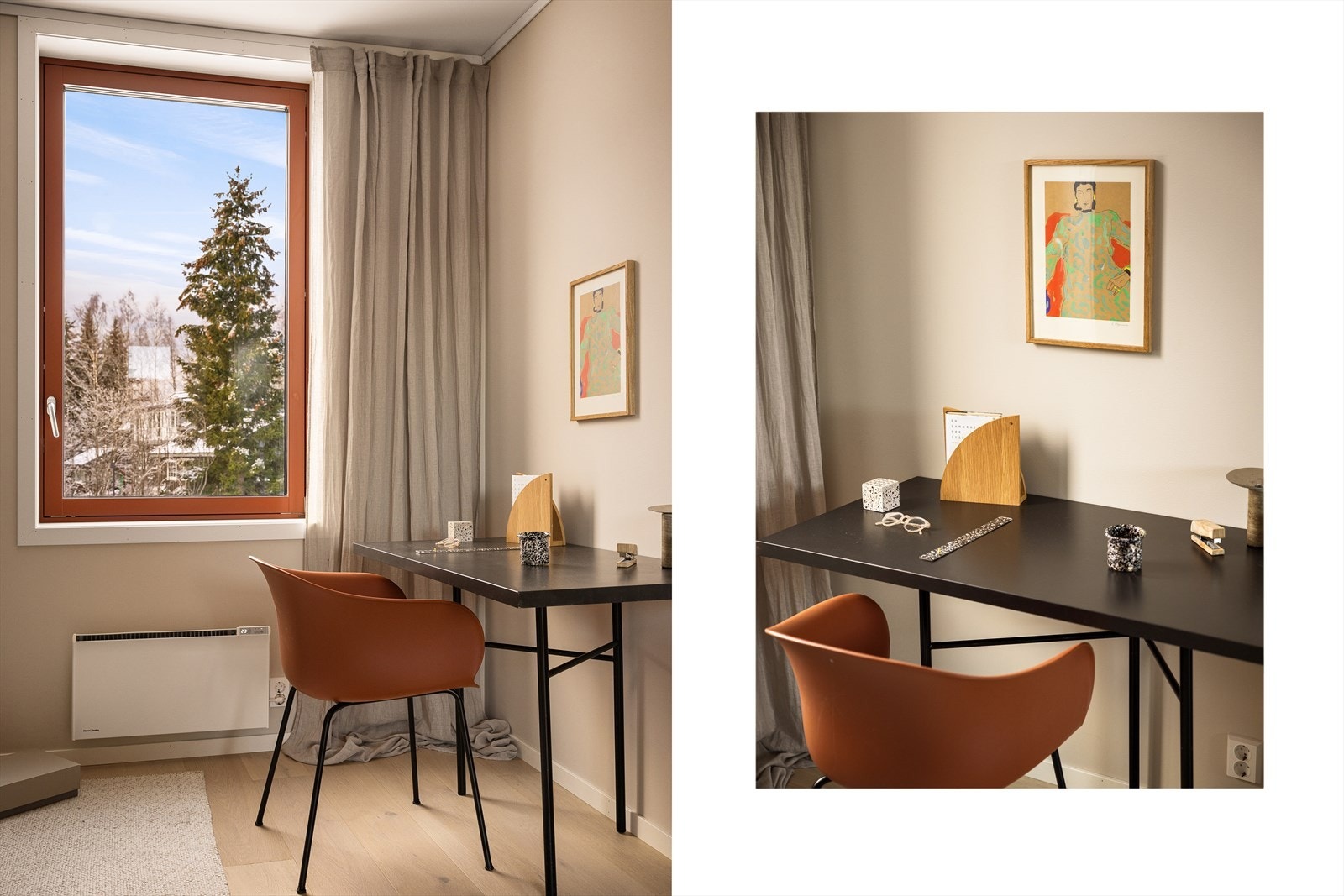 Da rommene er av god størrelse, gis det god fleksibilitet i innredningsmuligheter. Galleribilde