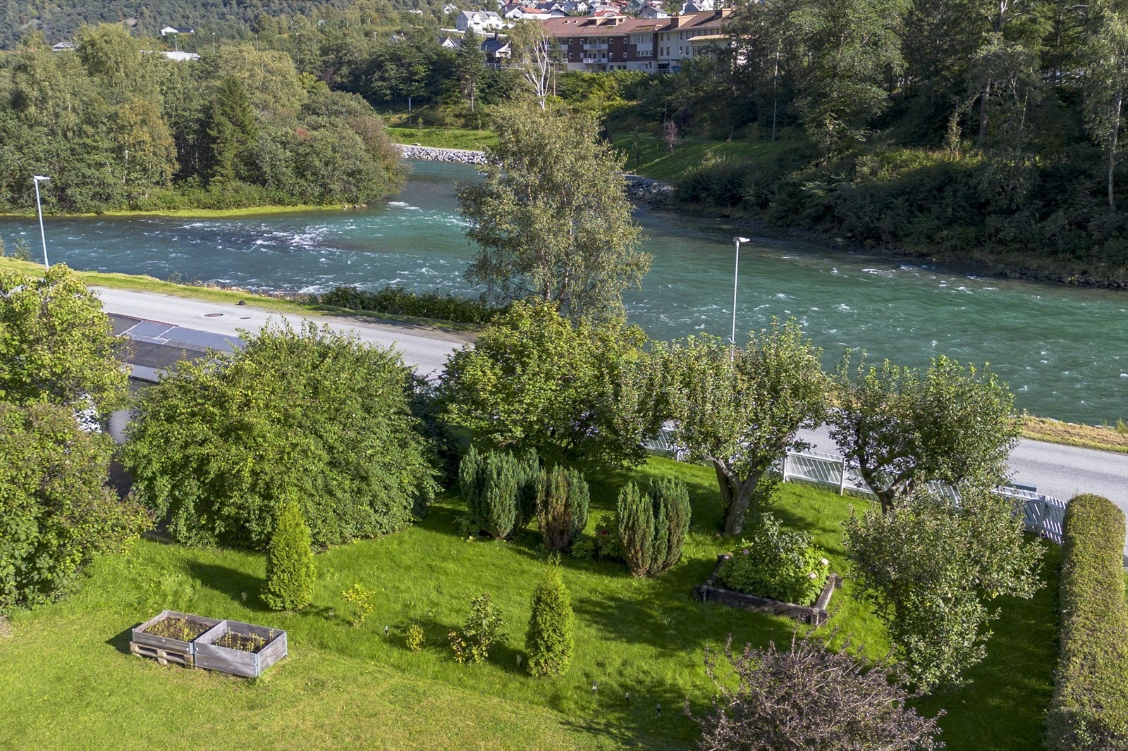 grøntareal som ein kan bruke grønne fingrar. Galleribilde