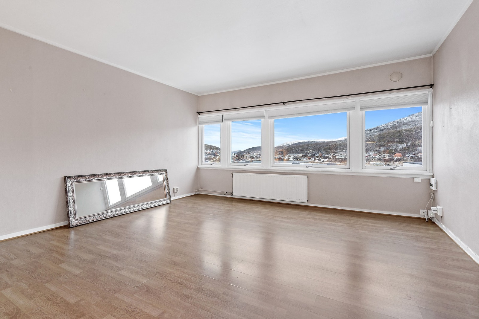 Stuen med utsikt Galleribilde