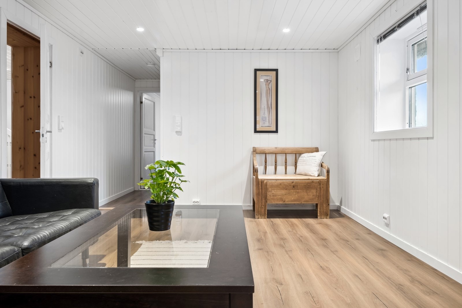 Stue i sokkel Galleribilde