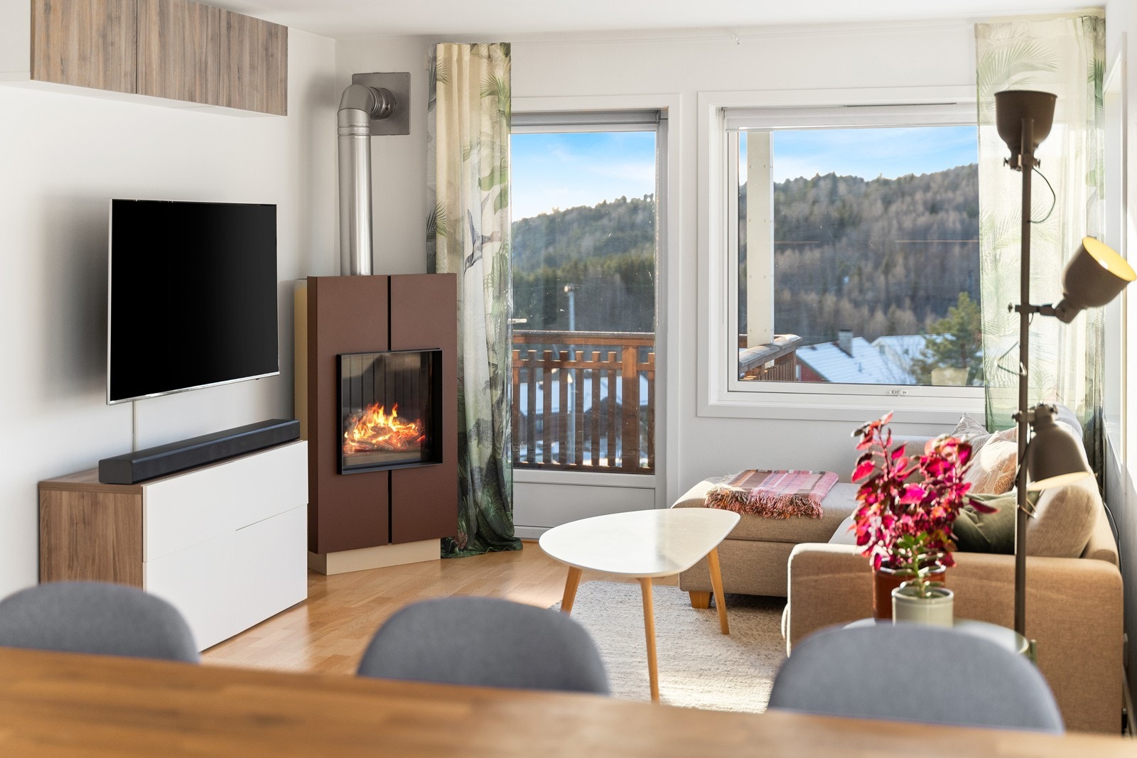 Stuen - sett fra kjøkkenet Galleribilde