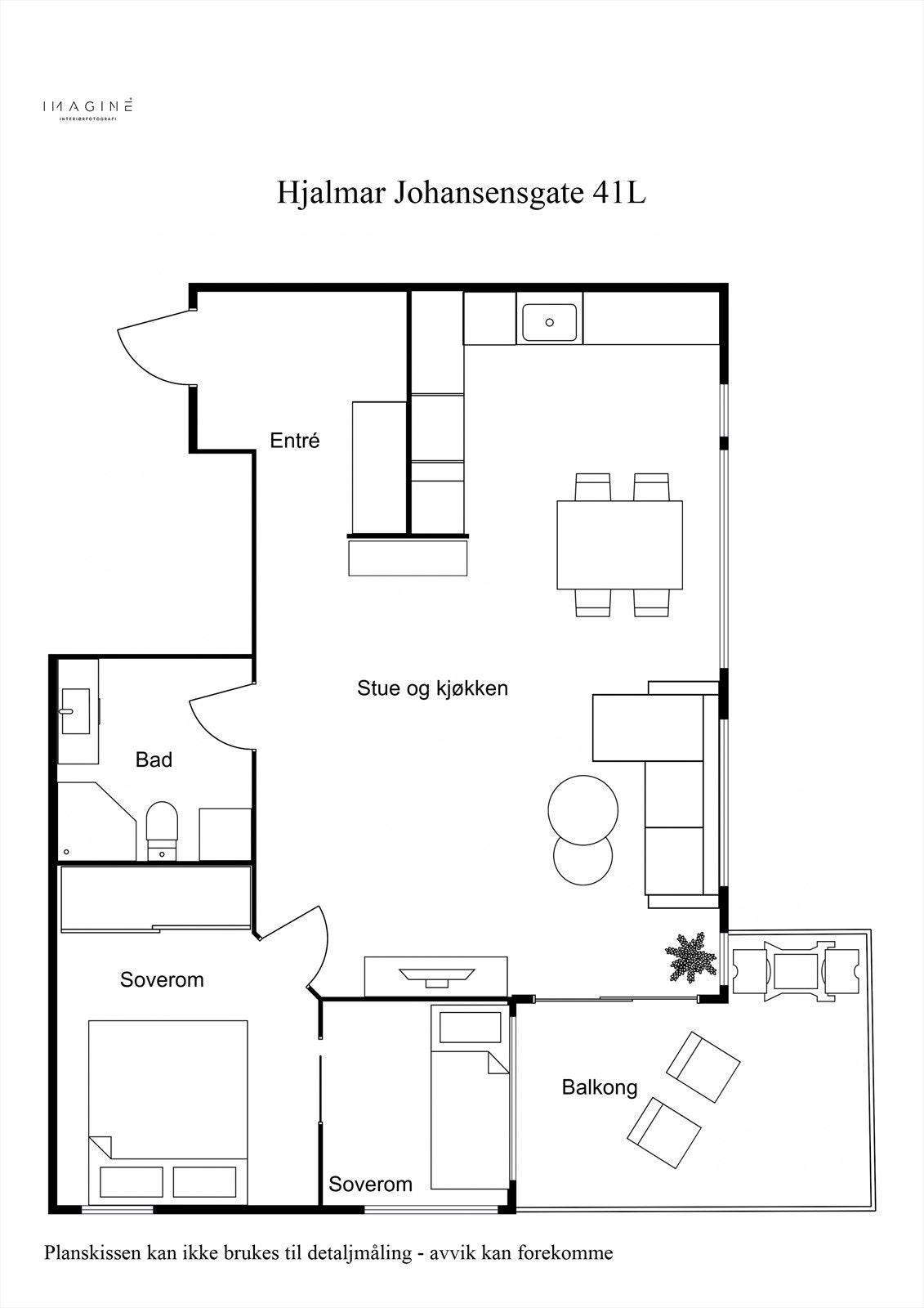 Hjalmar Johansensgate 41L - 2D Galleribilde