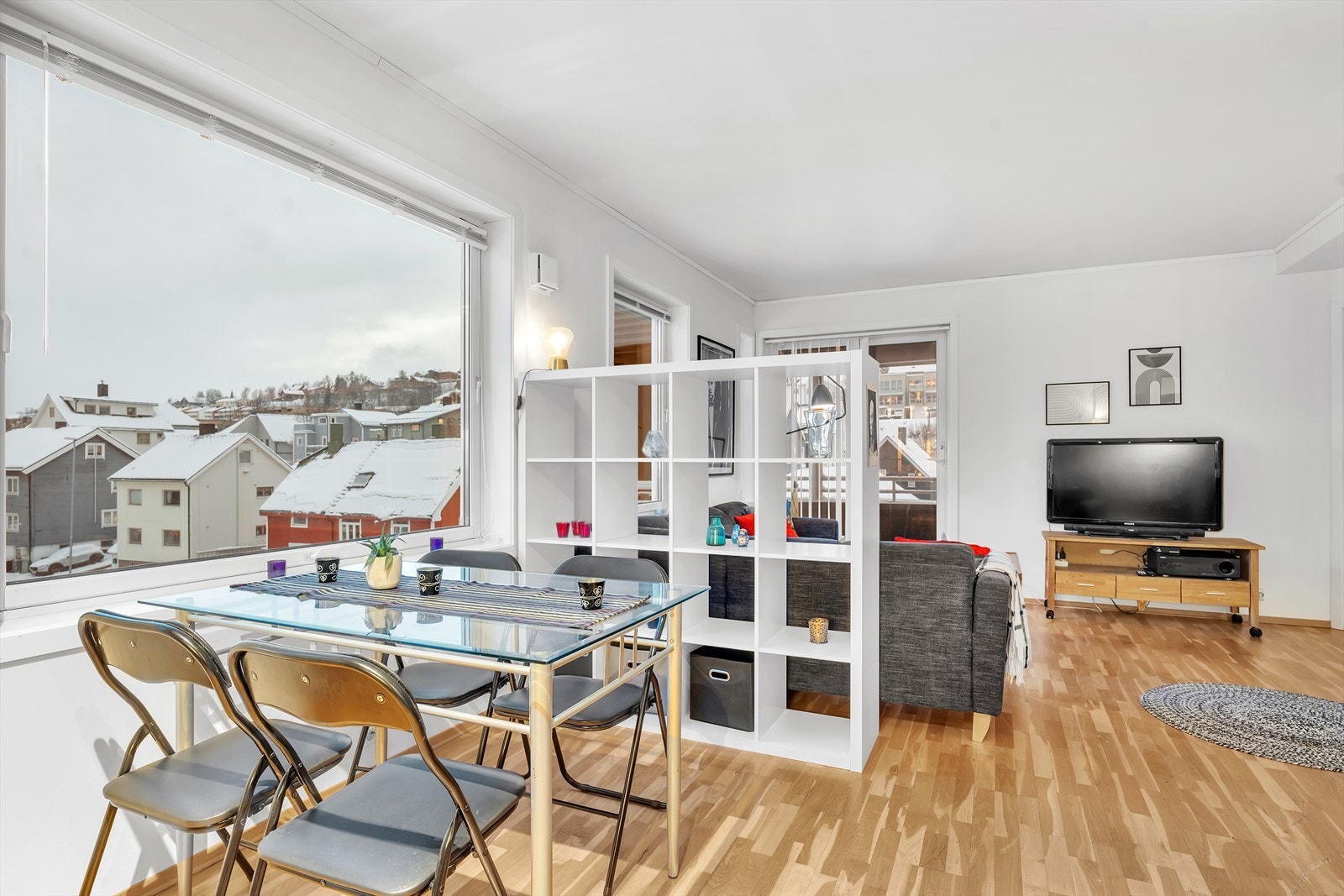 Arealeffektiv planløsning. Galleribilde