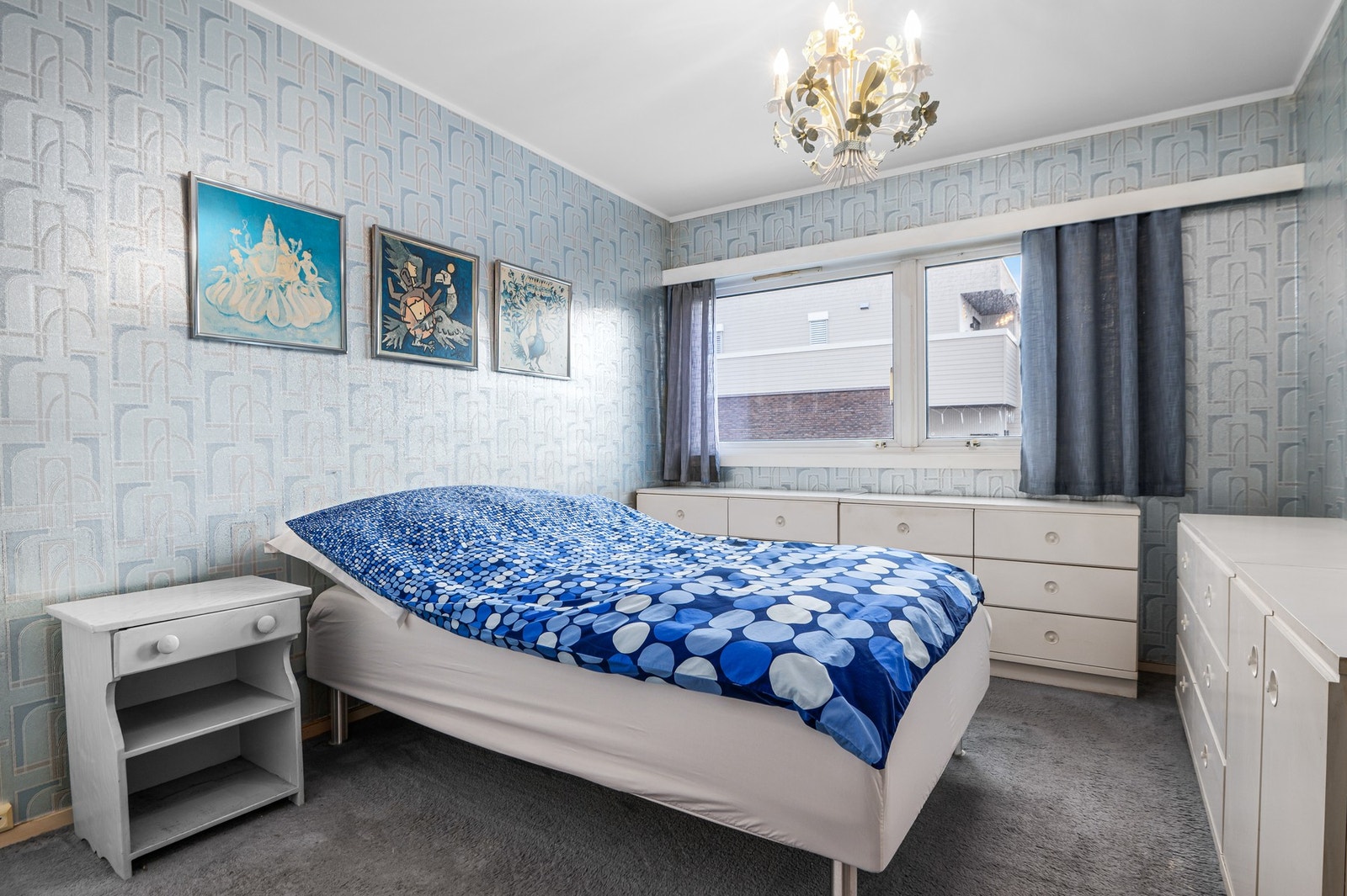 Hovedsoverommet er på hele 12,5 kvm. Galleribilde