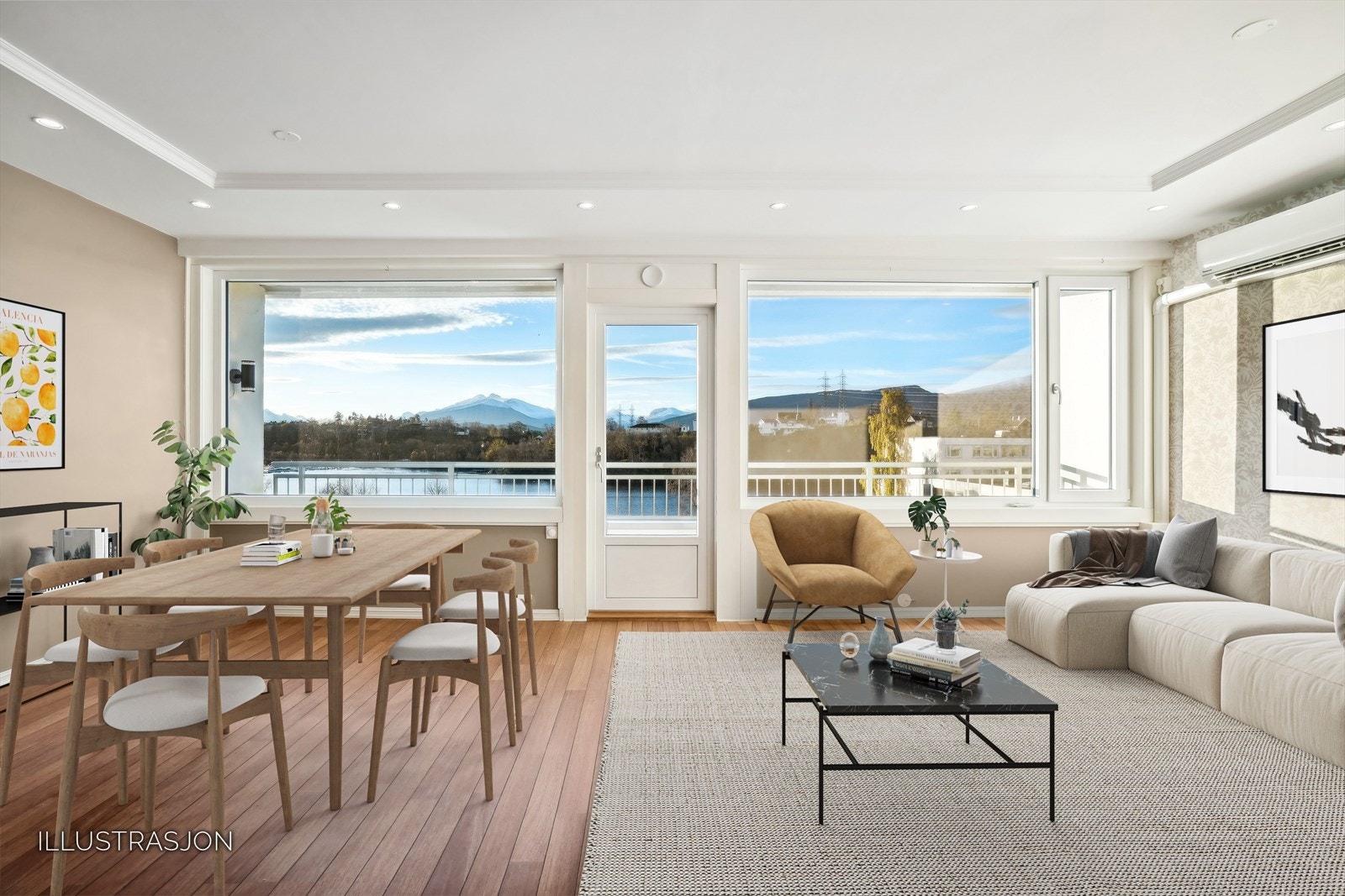 DNB Eiendom v/ Anders Kristian Gundersen Vadset har gleden av å presentere en lys og fin leilighet med fantastisk utsikt og populær beliggenhet Galleribilde