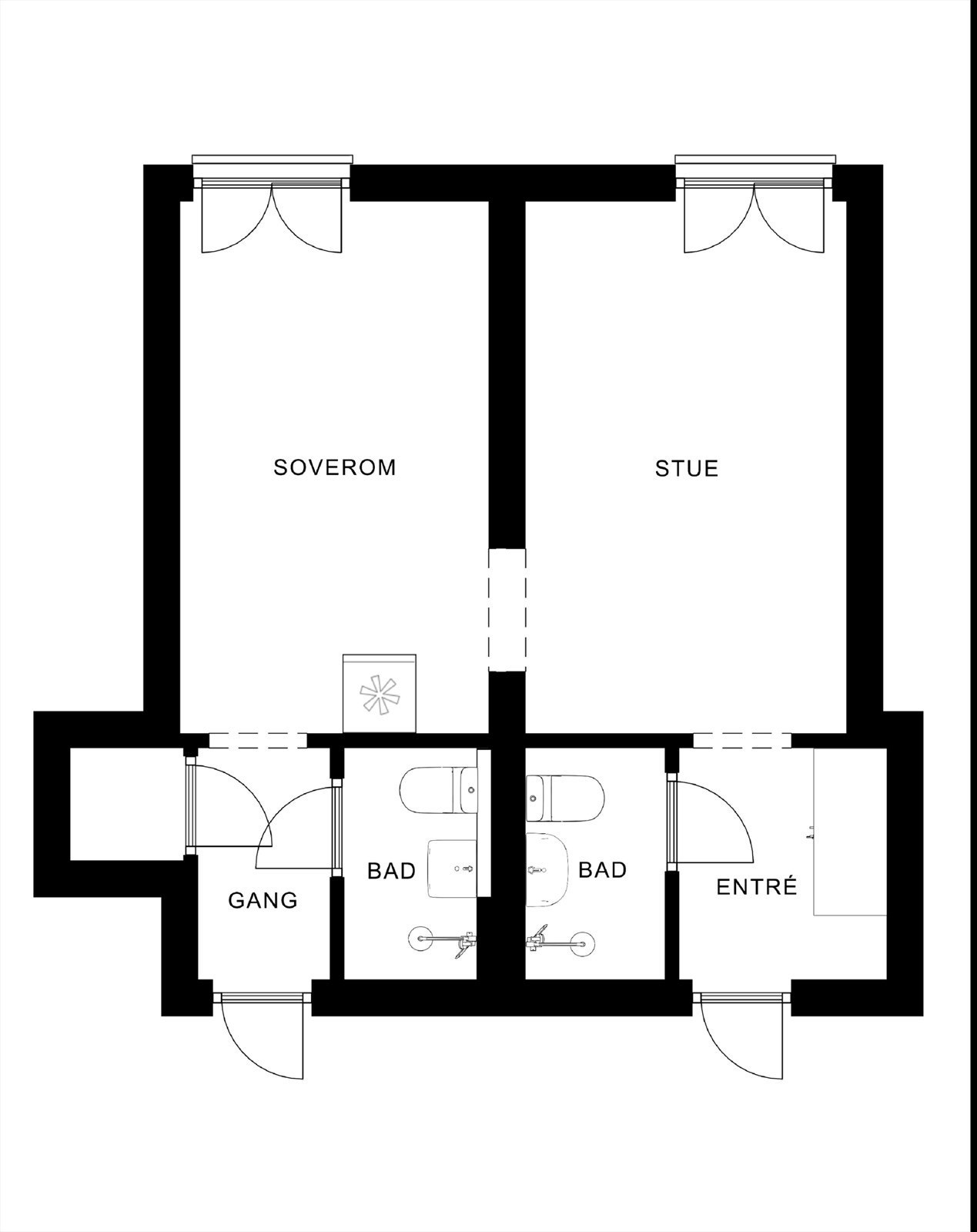 Plantegninger Galleribilde