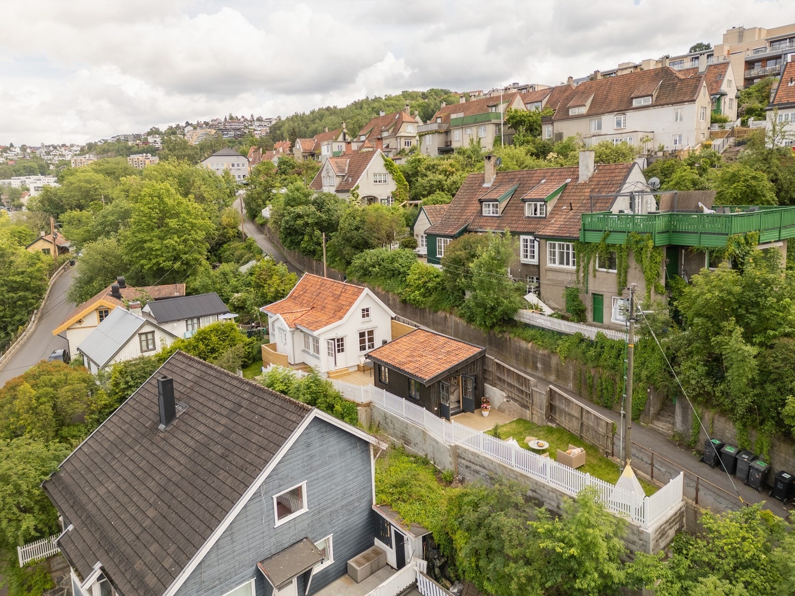 Her kan du enkelt ta deg til sentrum med buss, trikk eller til fots. Galleribilde