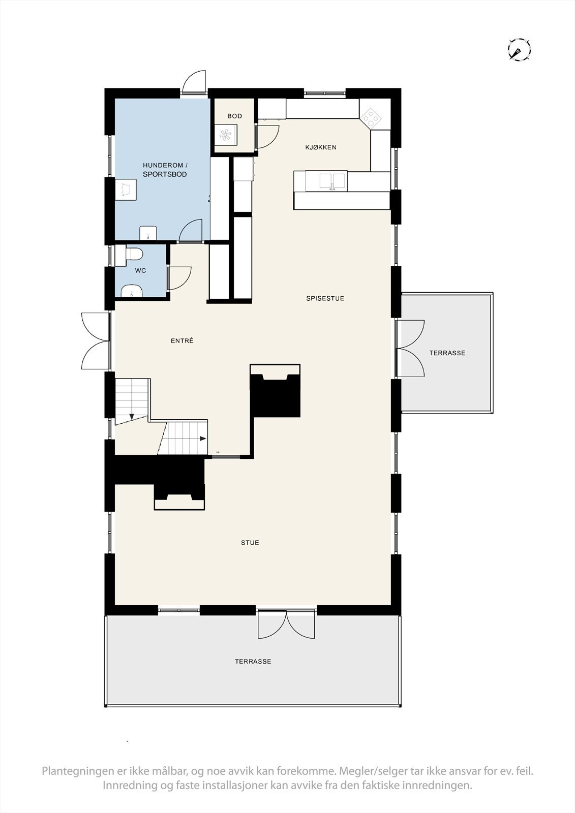 Skisse av hovedplan Galleribilde