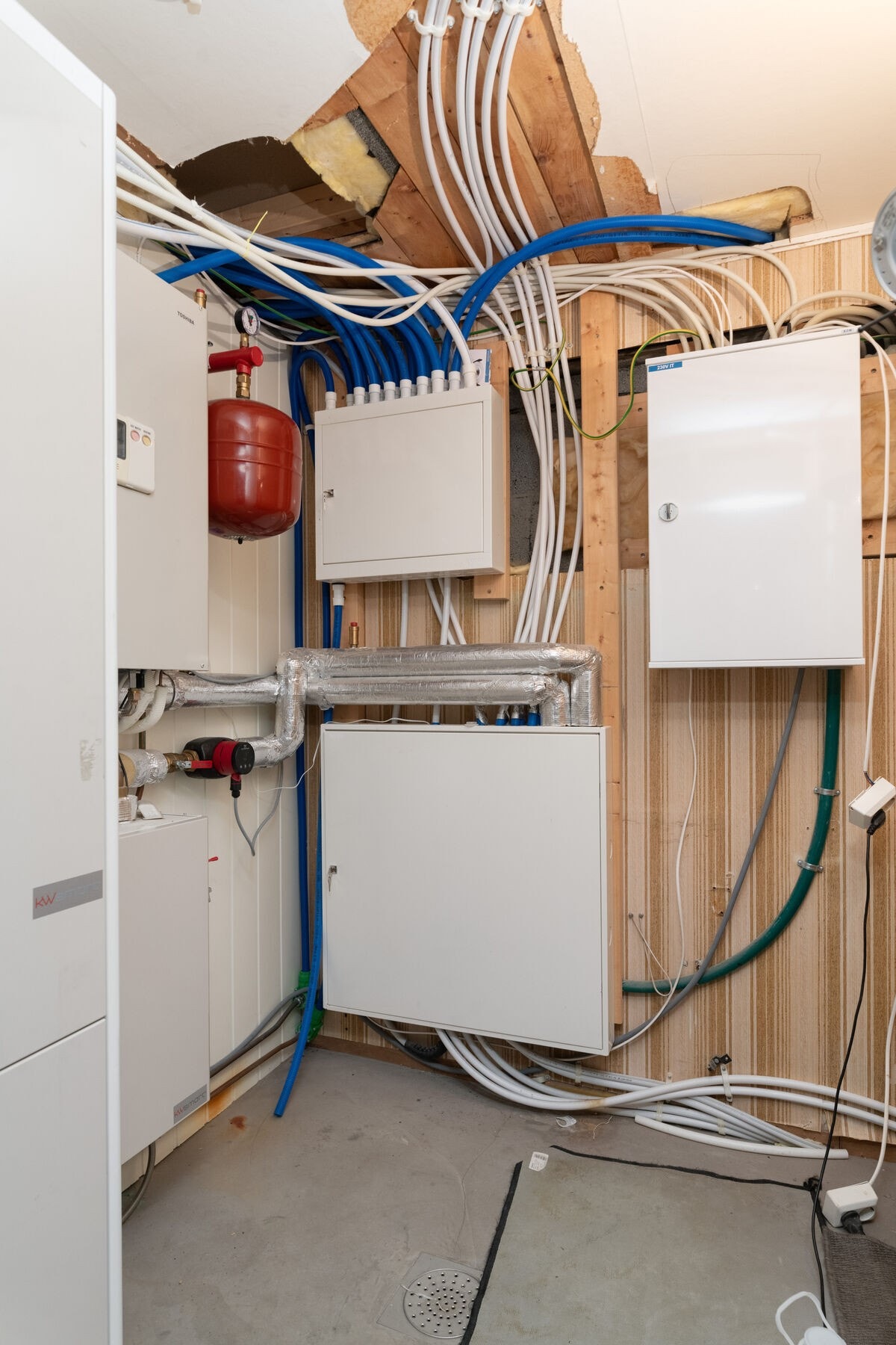 Det elektriske anlegget ble omfattende renovert i 2010. Galleribilde