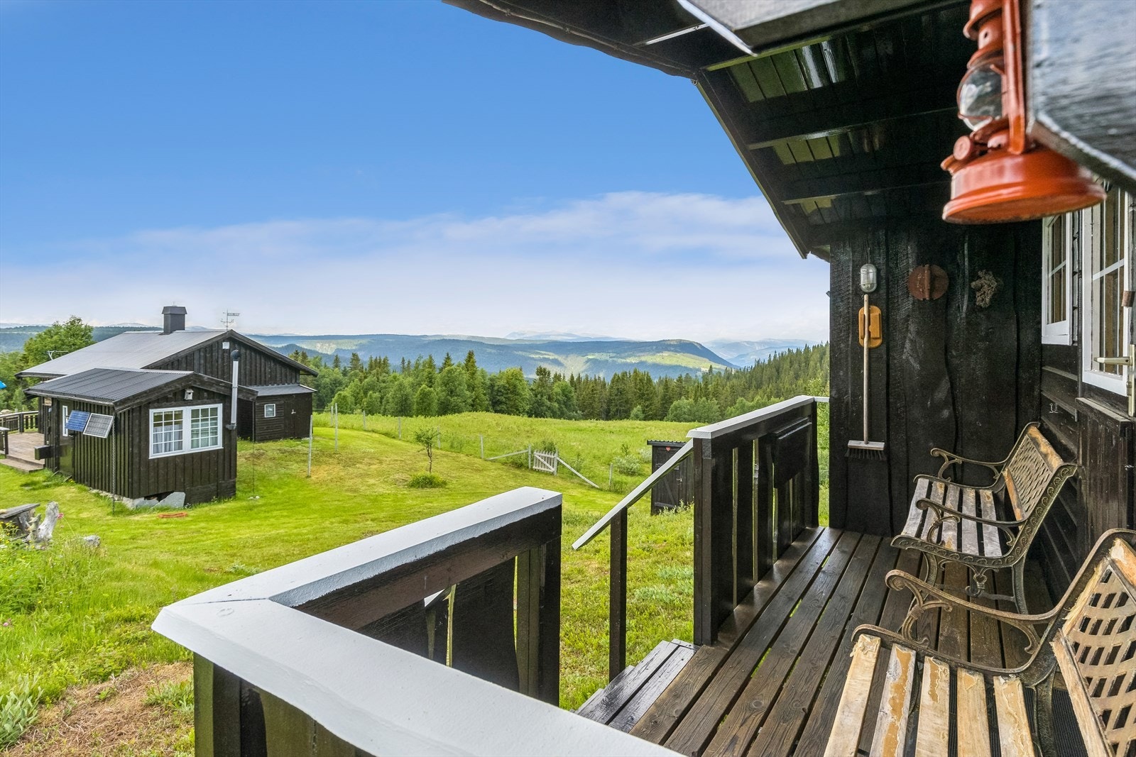 Utsikt fra annekset. Galleribilde