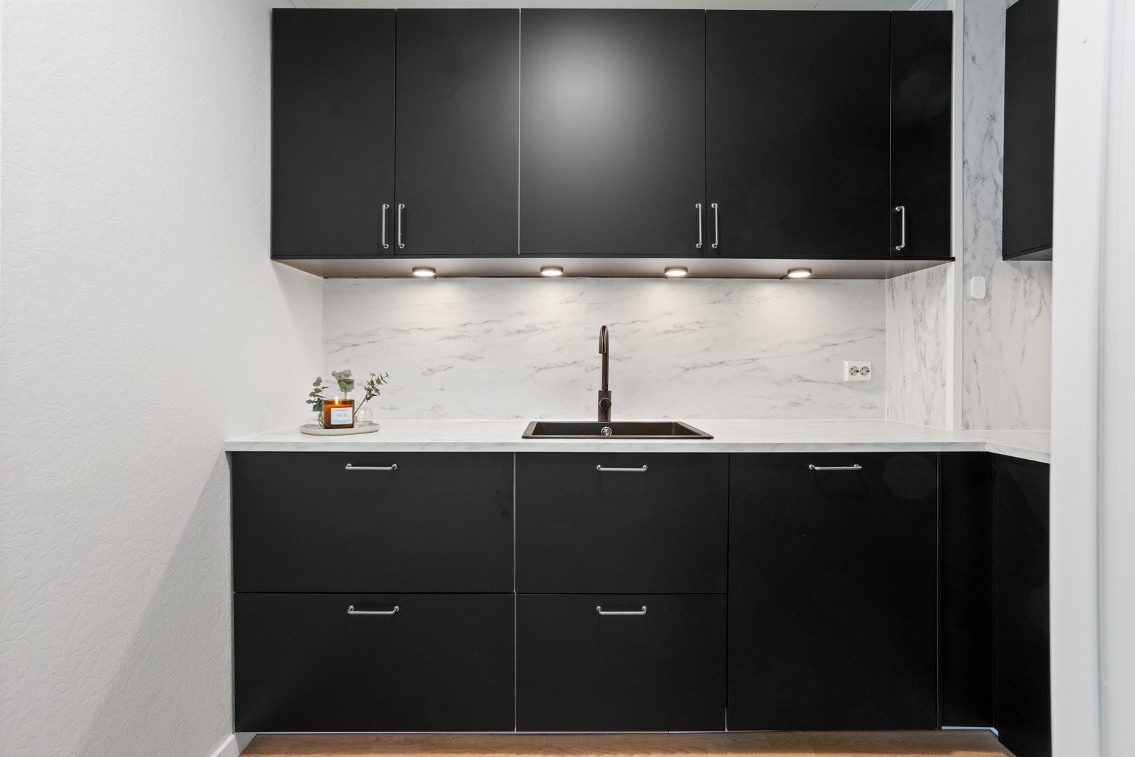 Boligen har nytt kjøkken oppgradert i 2024. Galleribilde