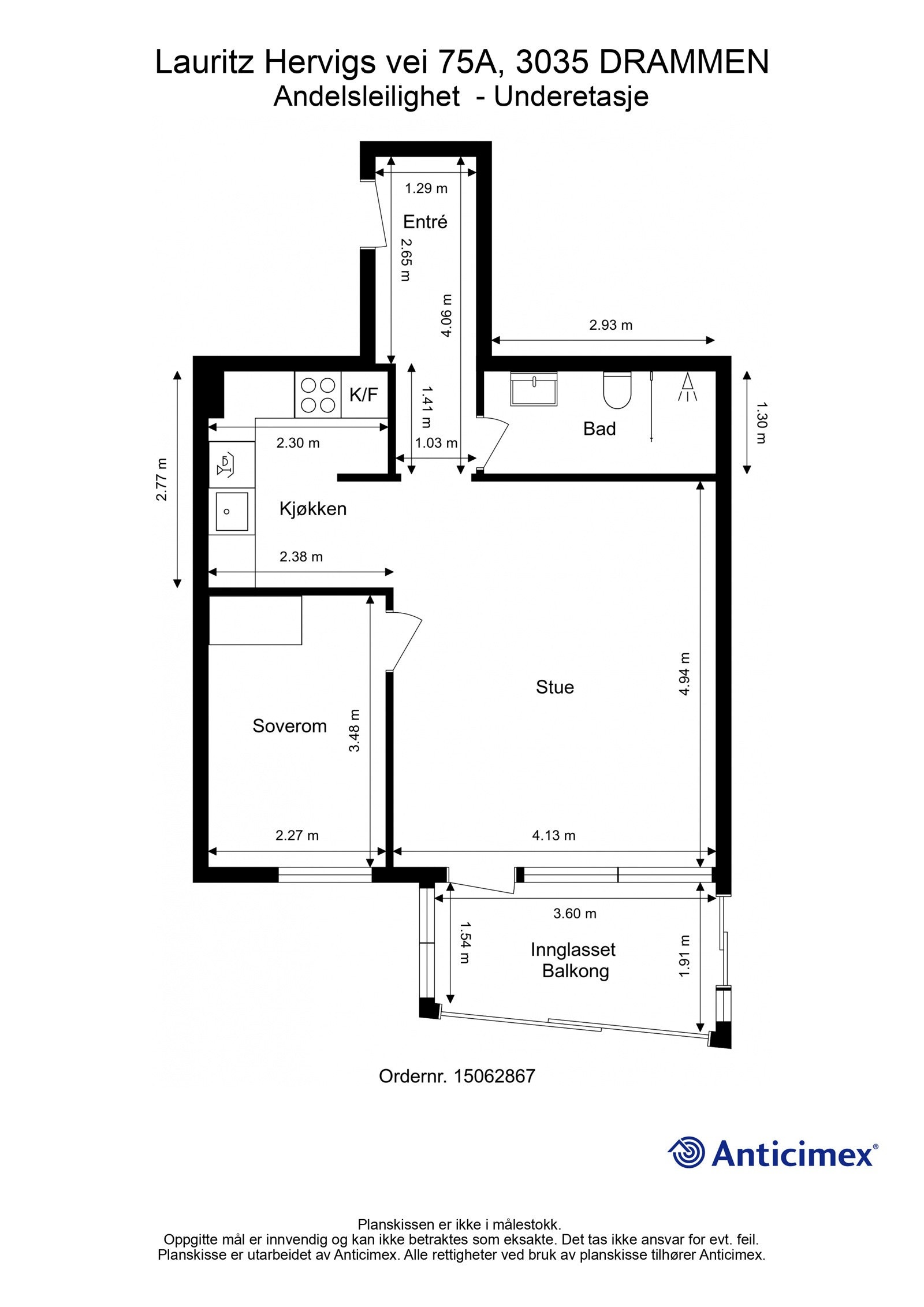 Plantegning. Galleribilde