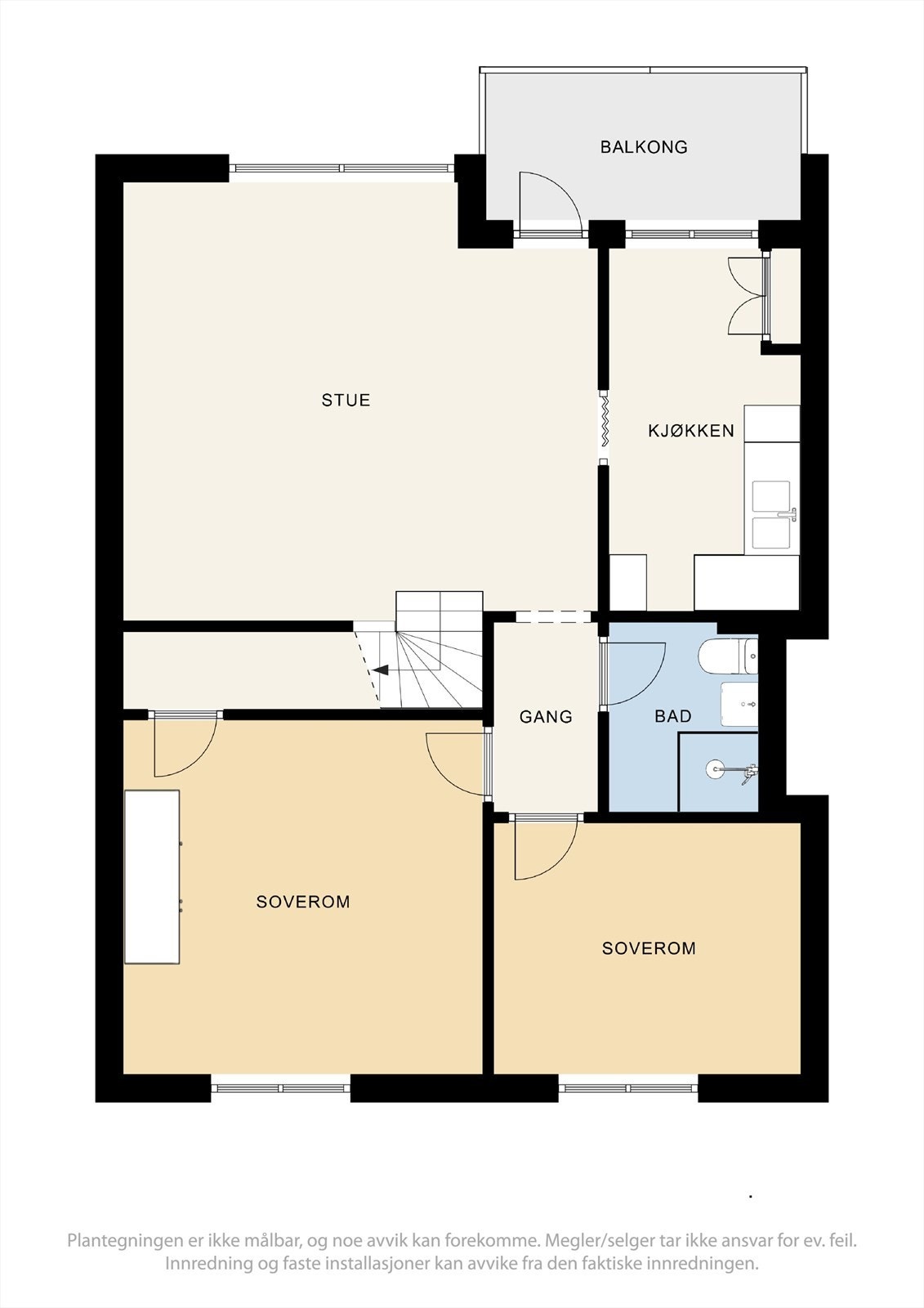 Plantegning 10.etasje. Galleribilde