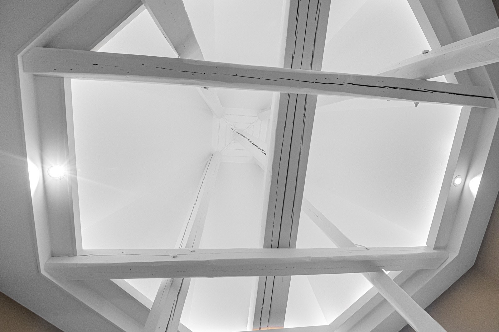 Imponerende takhøyde i tårnrom Galleribilde