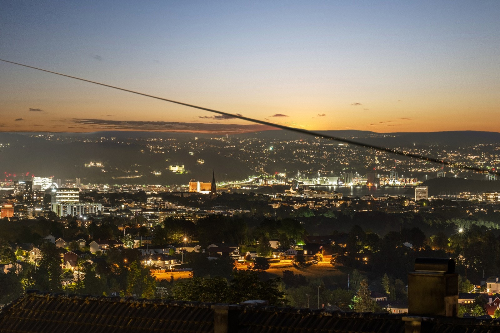 Boligen kan skilte med flott utsikt mot Oslo by og fjord, her kan man følge døgnet og årstidene. Galleribilde