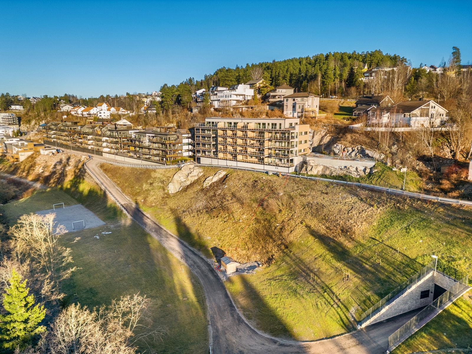 Oversiktsbilde av Kongslia Panorama. Galleribilde