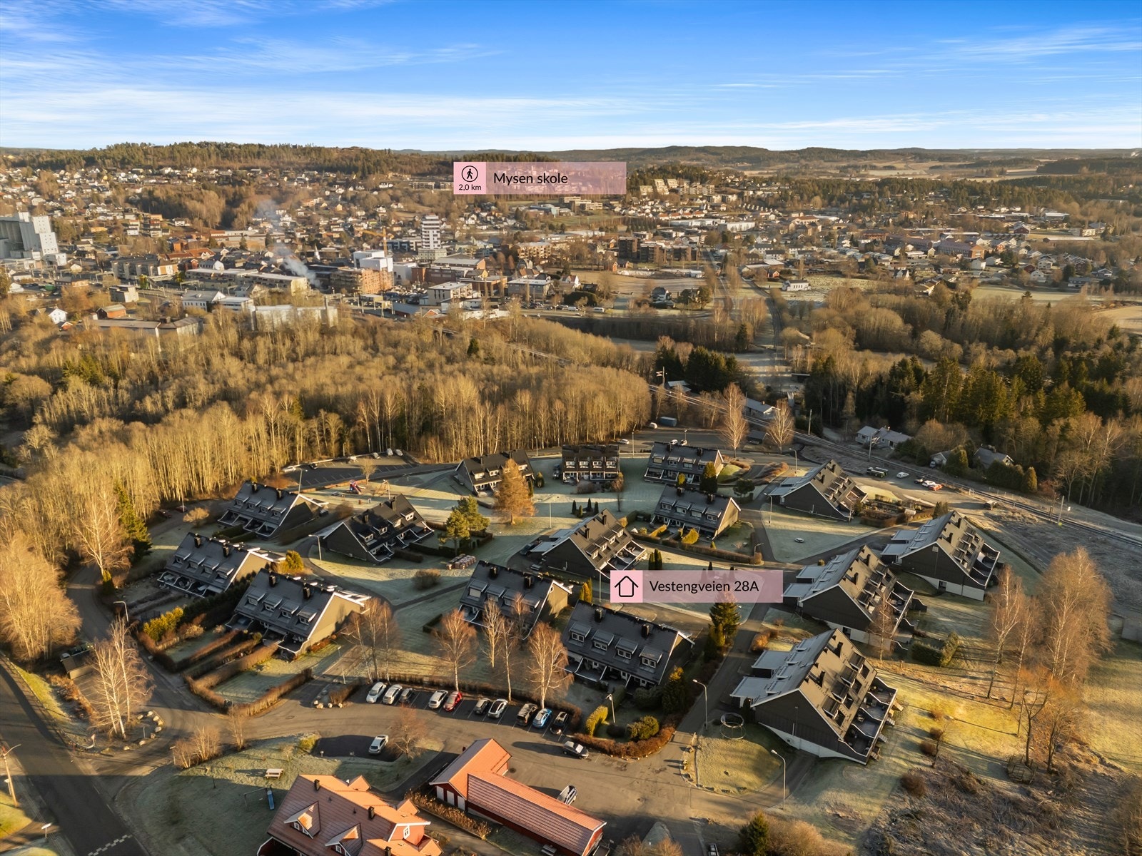 Dronefoto Galleribilde